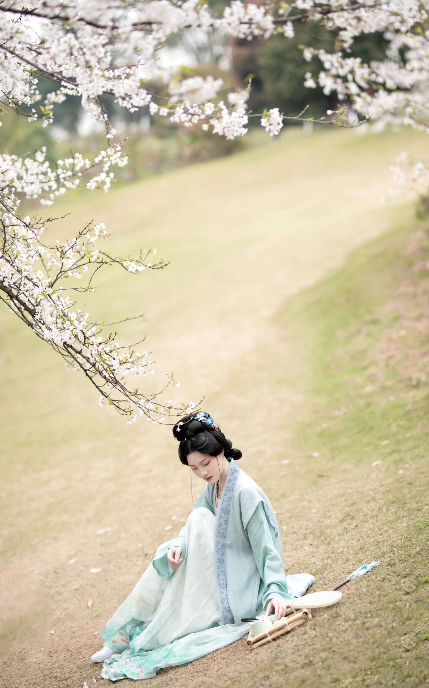 图片[3]-川川 – 《落樱拂素衣》[13P]-COS写真在线网