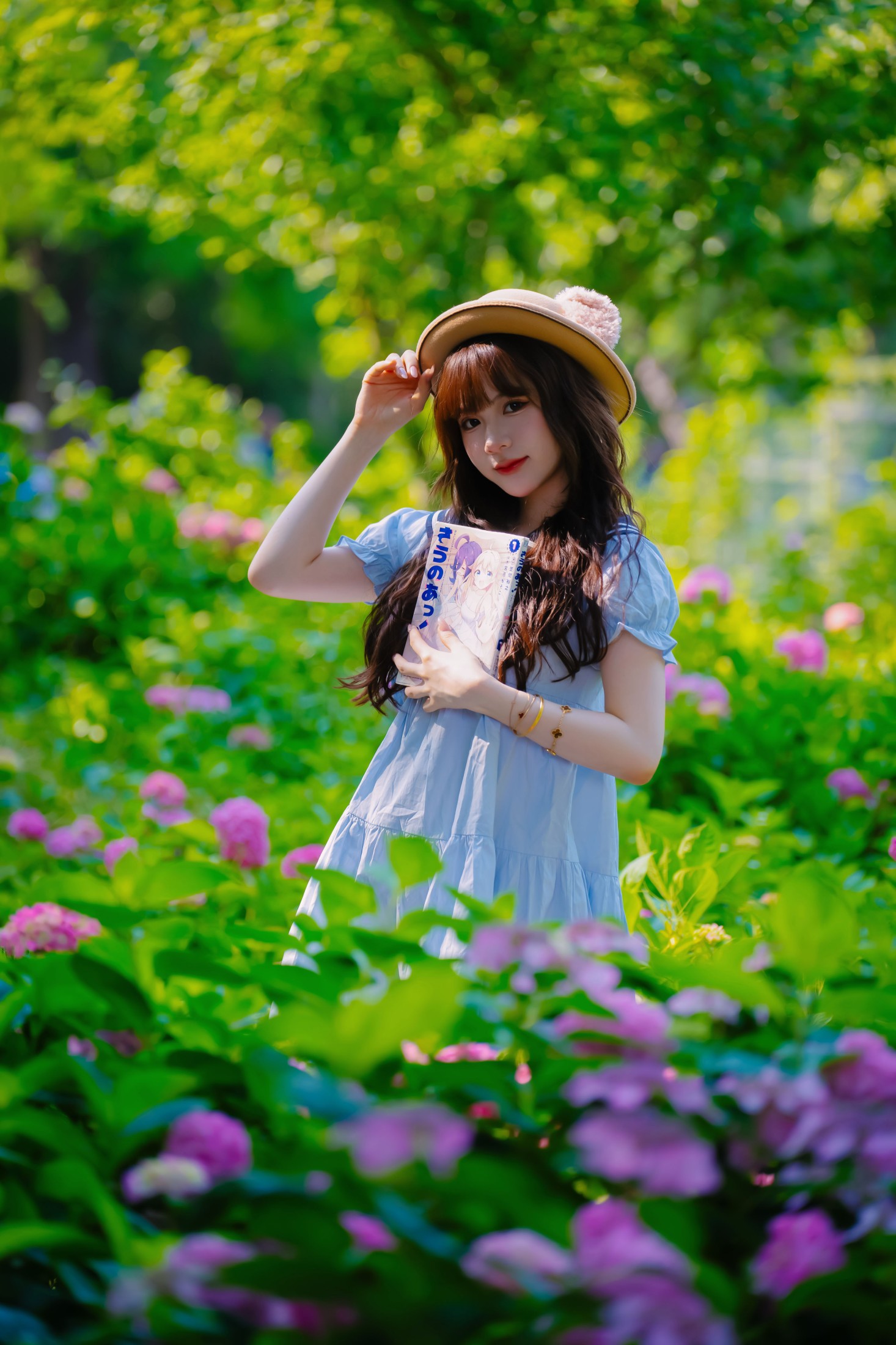 图片[4]-香菇菜包 – 《抱着童话书跌进滨江森林的红色绣球梦境！》[33P]-COS写真在线网