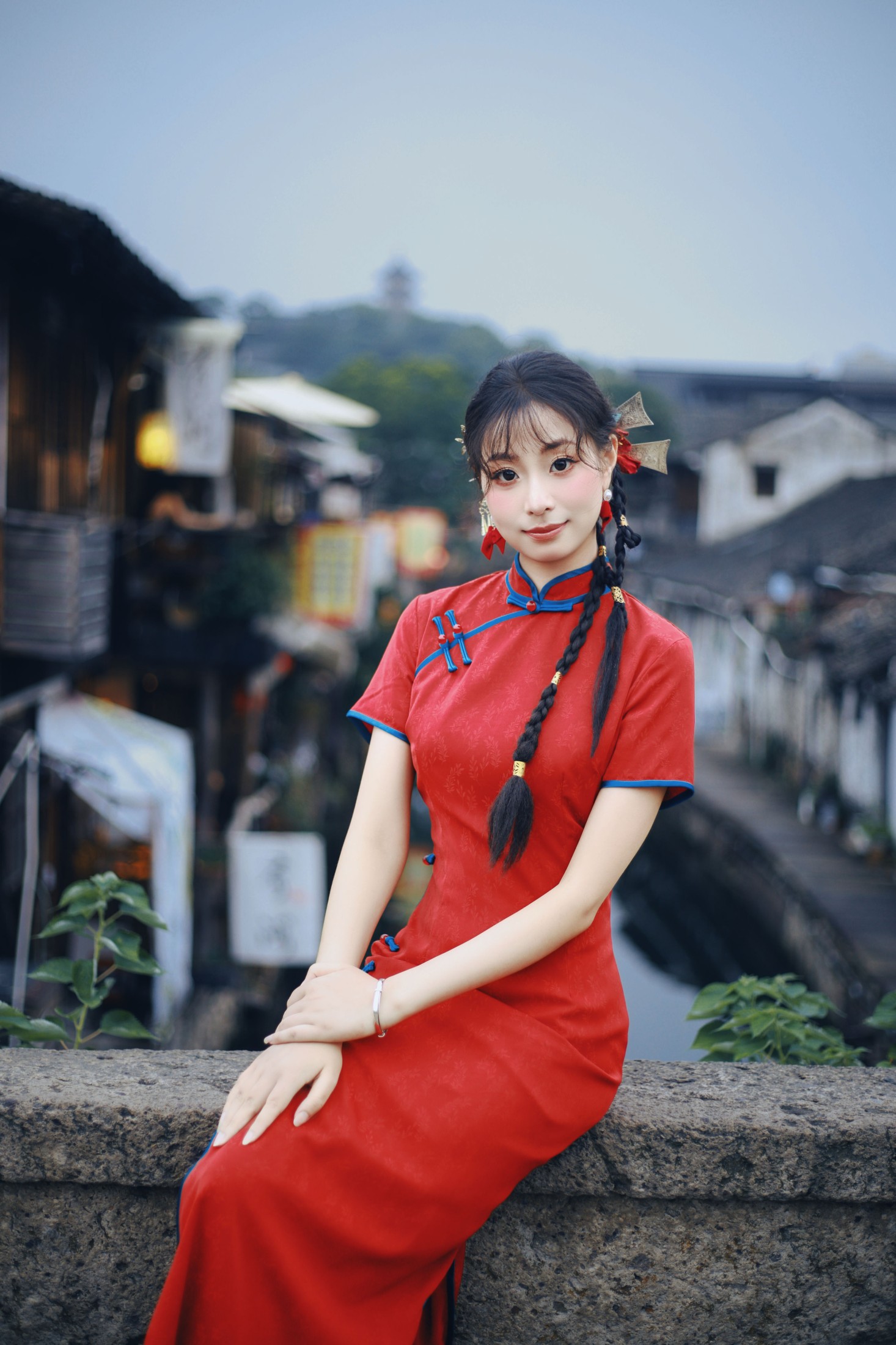 图片[4]-小u – 《书圣故里江南水乡旗袍》[23P]-COS写真在线网