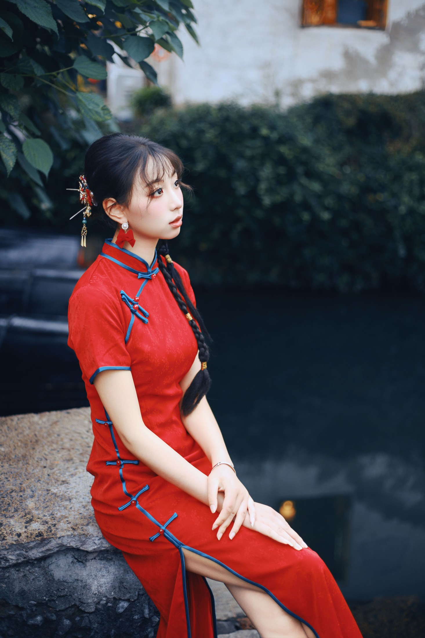 图片[6]-小u – 《书圣故里江南水乡旗袍》[23P]-COS写真在线网
