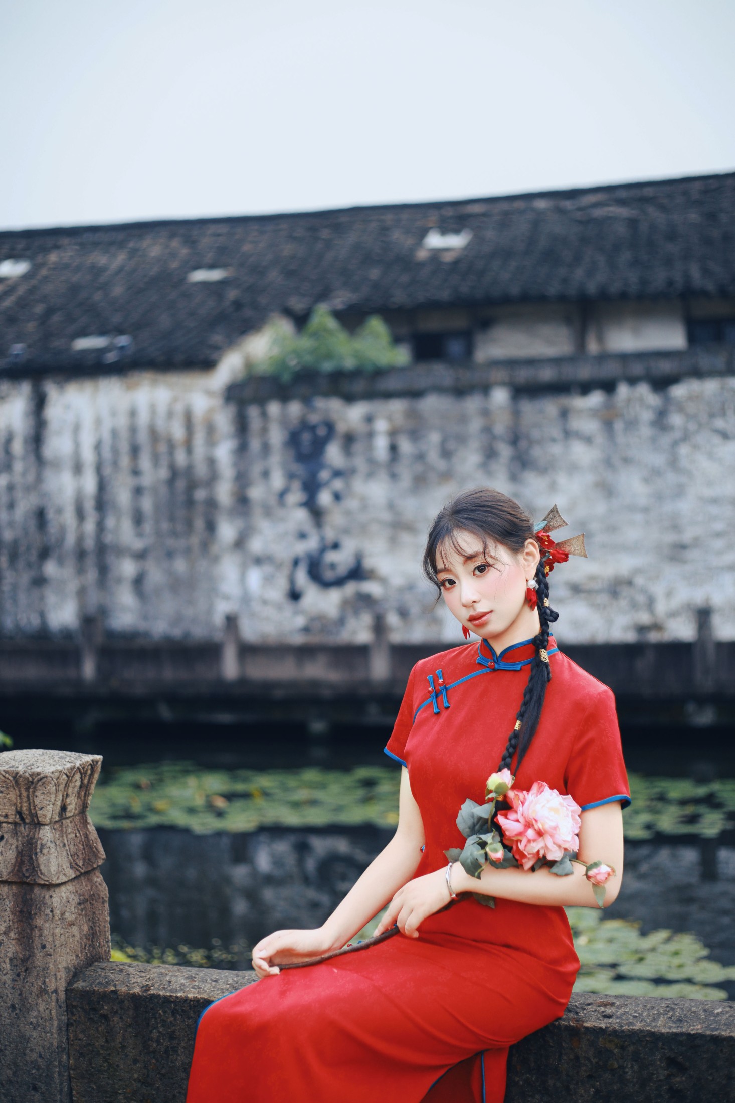 图片[3]-小u – 《书圣故里江南水乡旗袍》[23P]-COS写真在线网