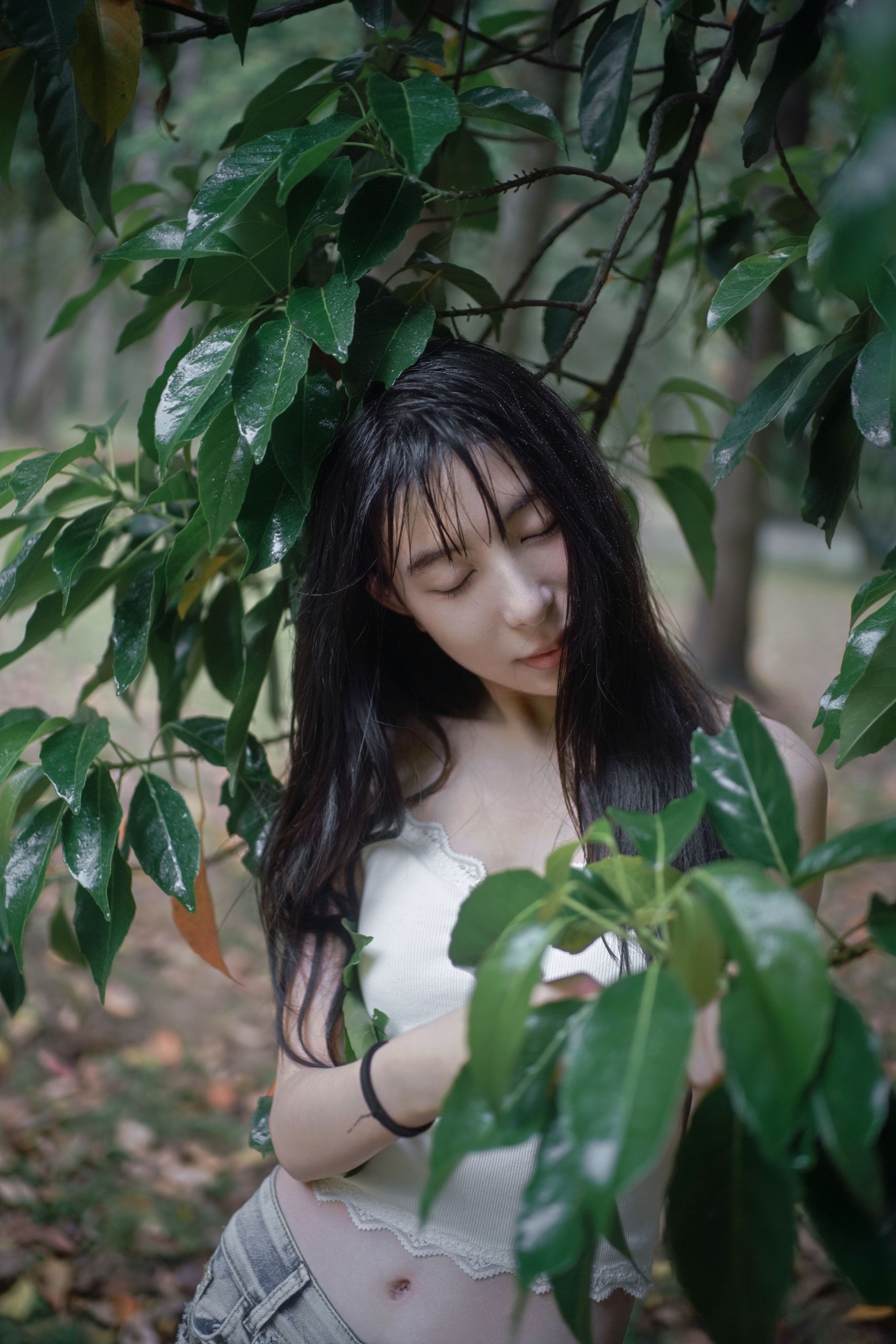 图片[5]-0831 – 《雨林微雨・少女的湿漉漉童话》[36P]-COS写真在线网