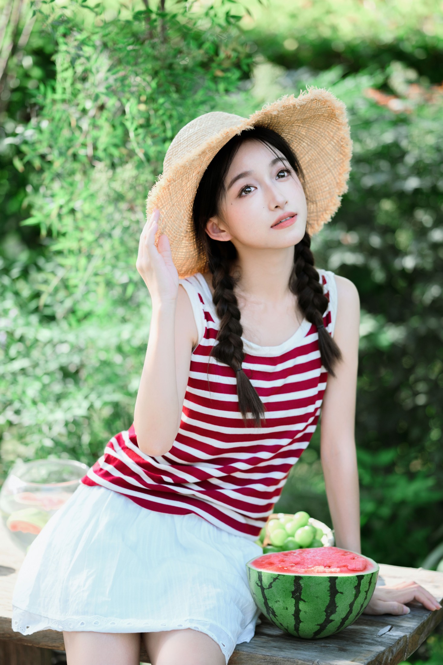 图片[6]-林淼鑫 – 《夏日少女与红西瓜》[17P]-COS写真在线网