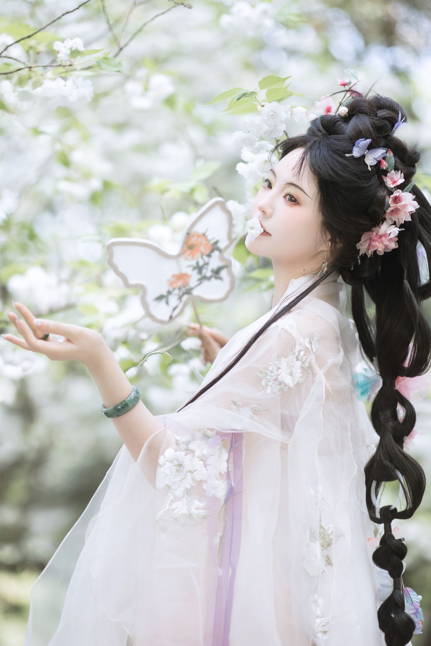 图片[4]-璐璐haley – 《樱花似雪》[43P]-COS写真在线网