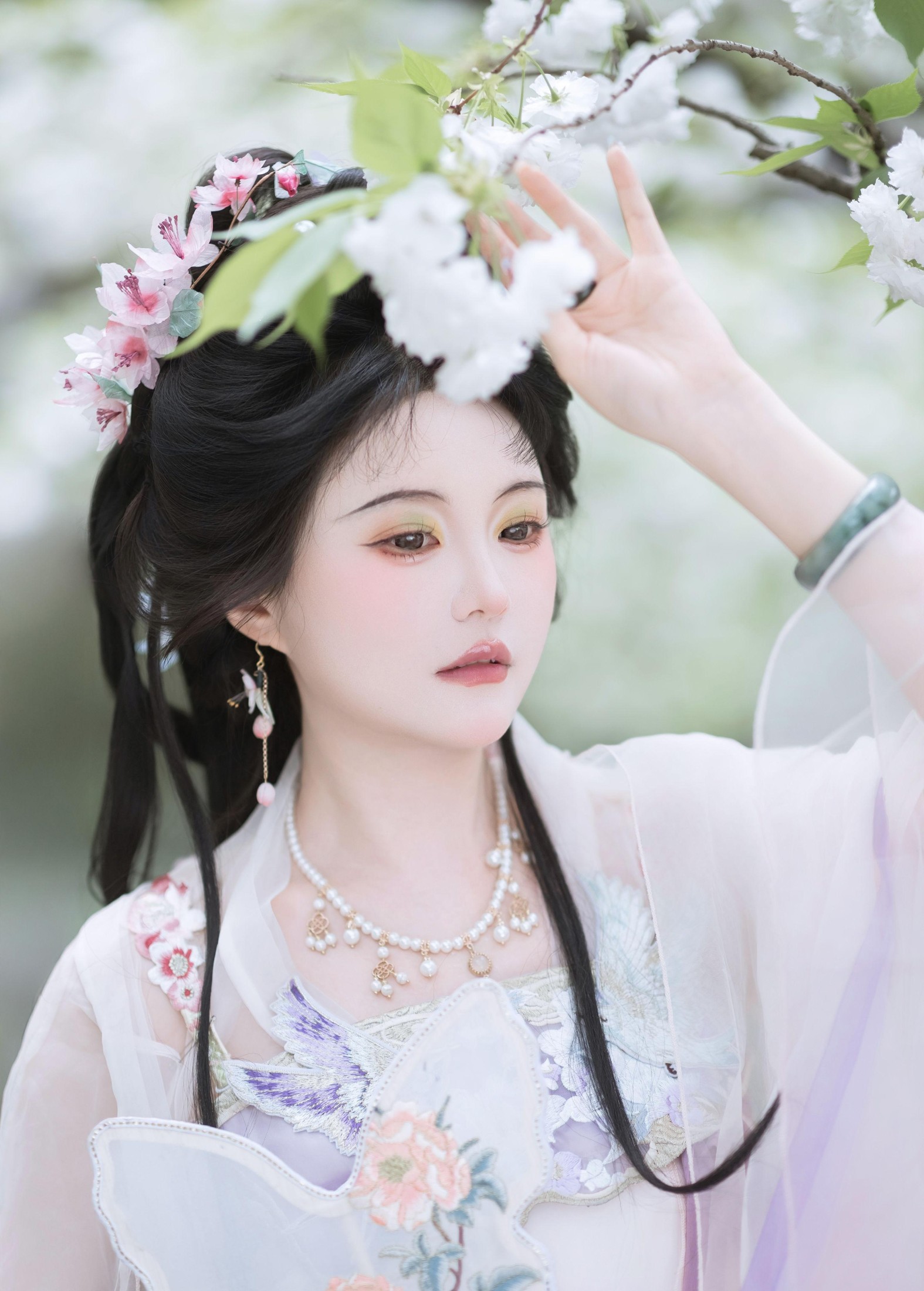 图片[2]-璐璐haley – 《樱花似雪》[43P]-COS写真在线网