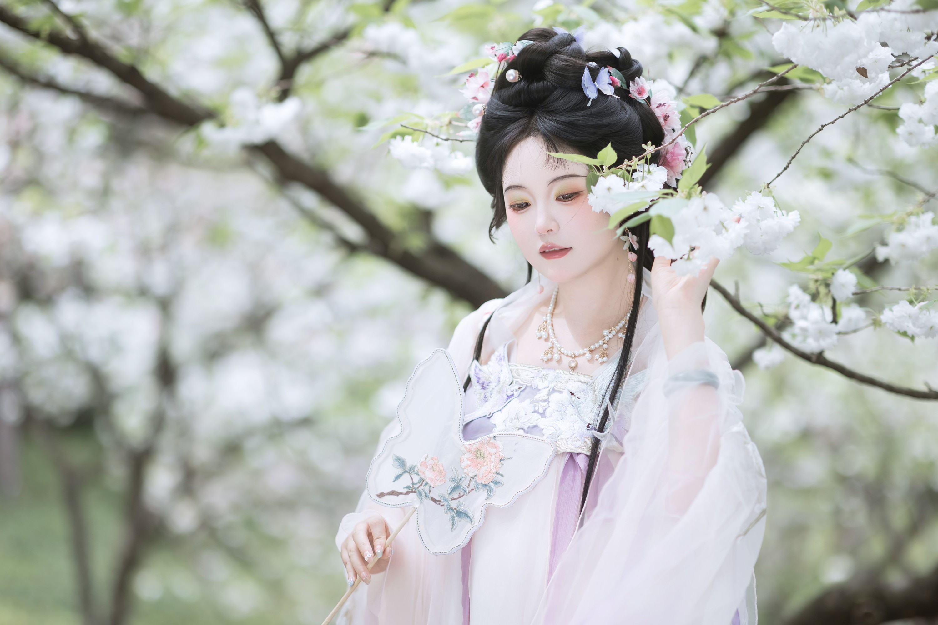 图片[5]-璐璐haley – 《樱花似雪》[43P]-COS写真在线网