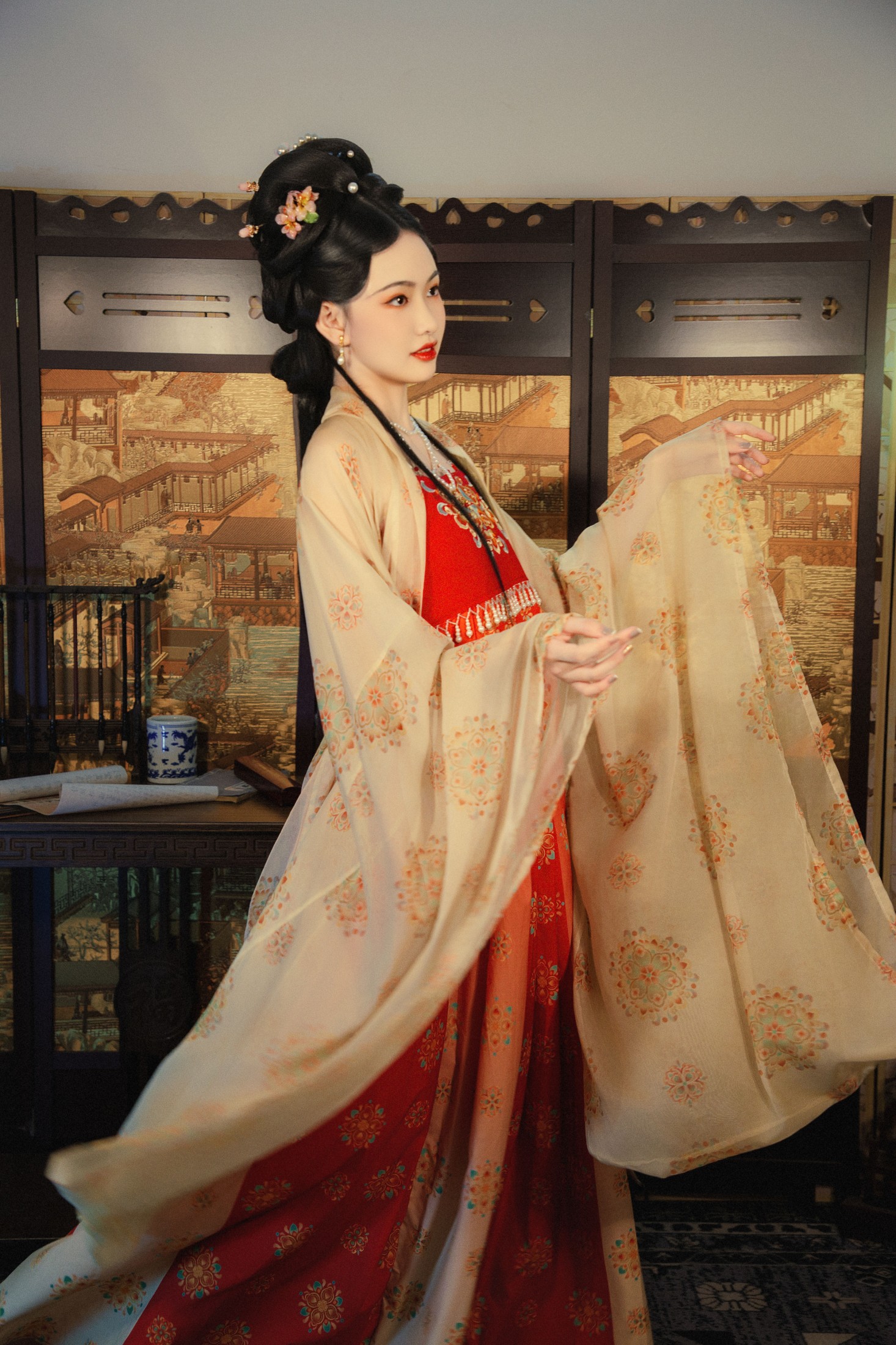 图片[6]-花怜 – 《唐风美女》[16P]-COS写真在线网