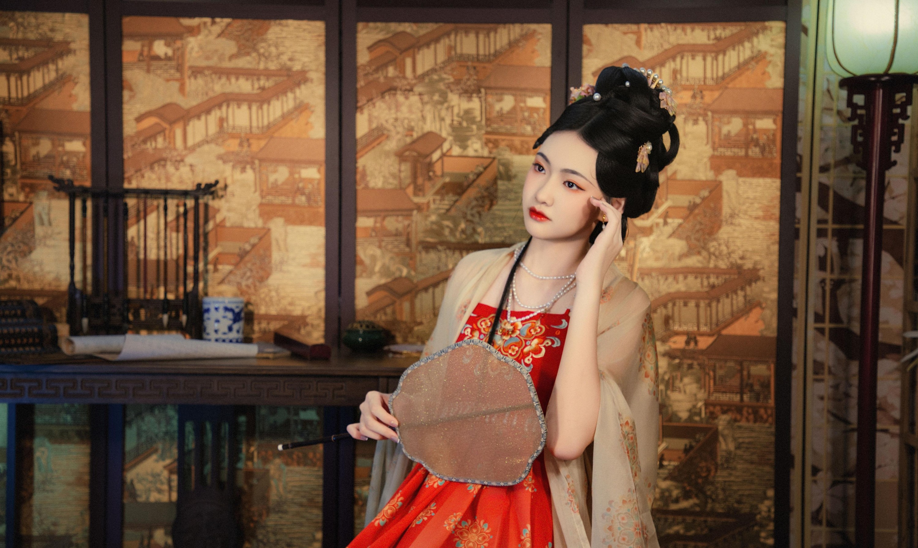 图片[2]-花怜 – 《唐风美女》[16P]-COS写真在线网