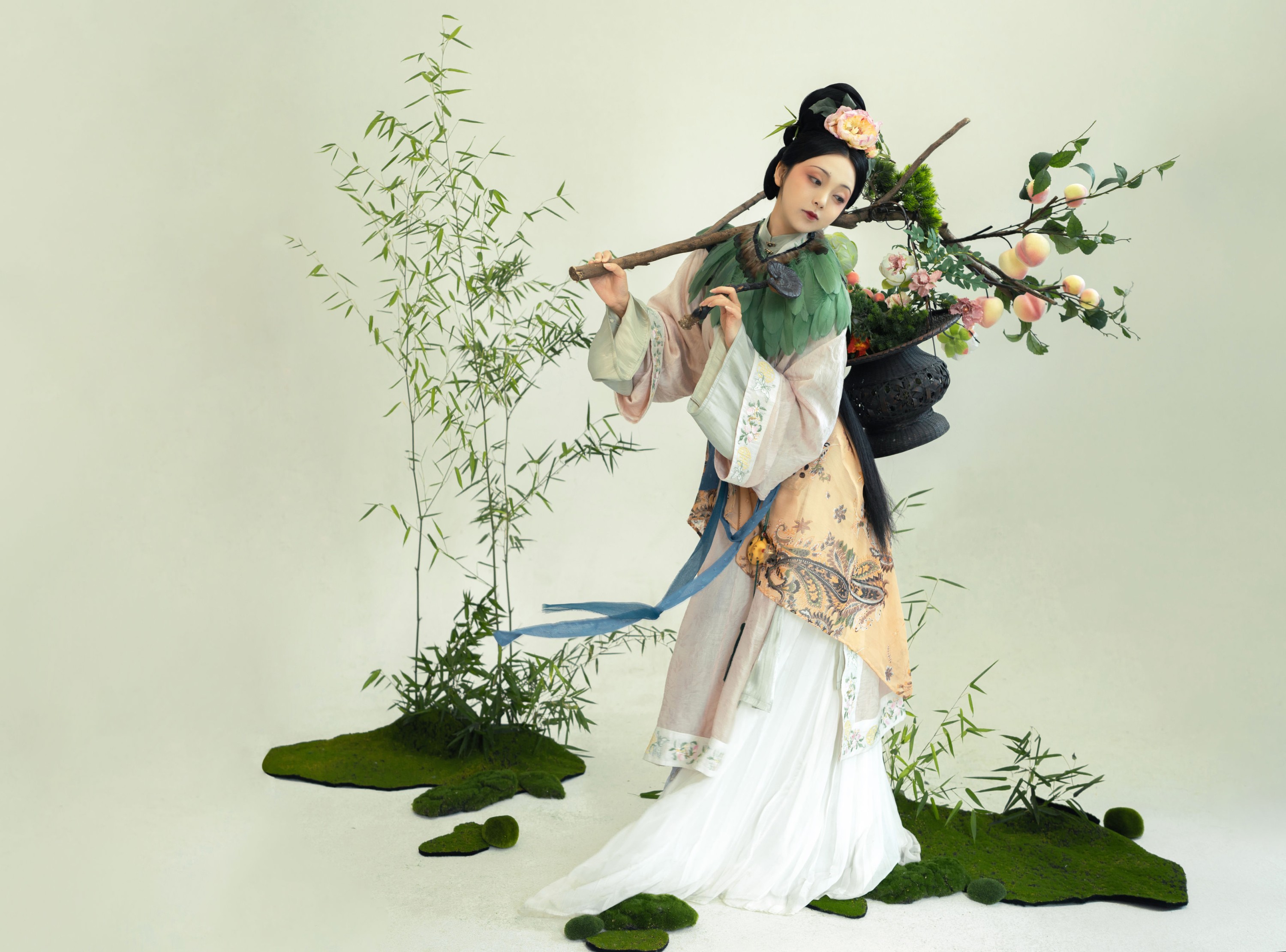 图片[2]-煜月是兔兔 – 《麻姑献寿》[13P]-COS写真在线网