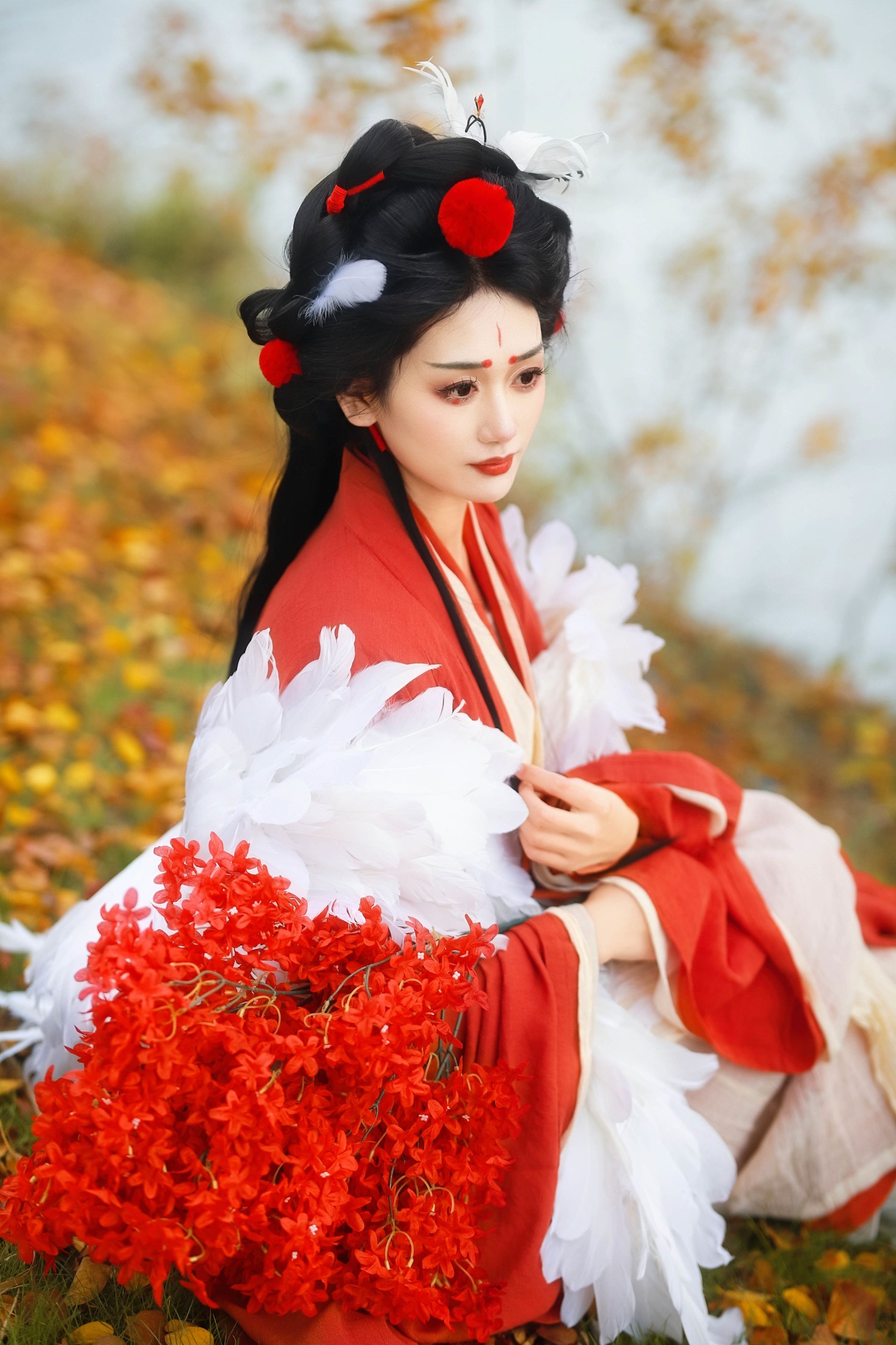 图片[4]-一只大大大李子 – 《仙鹤》[18P]-COS写真在线网