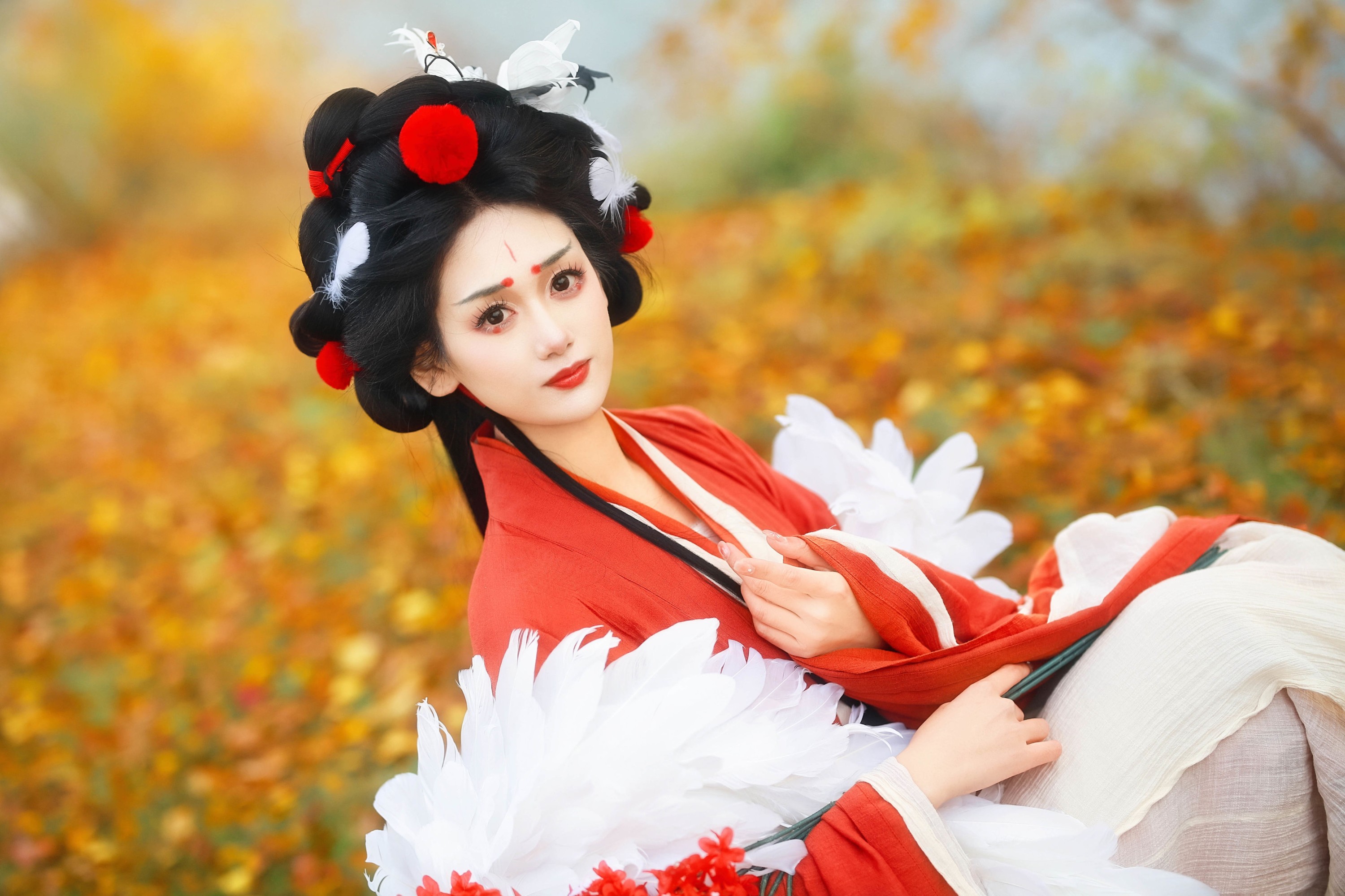 图片[5]-一只大大大李子 – 《仙鹤》[18P]-COS写真在线网