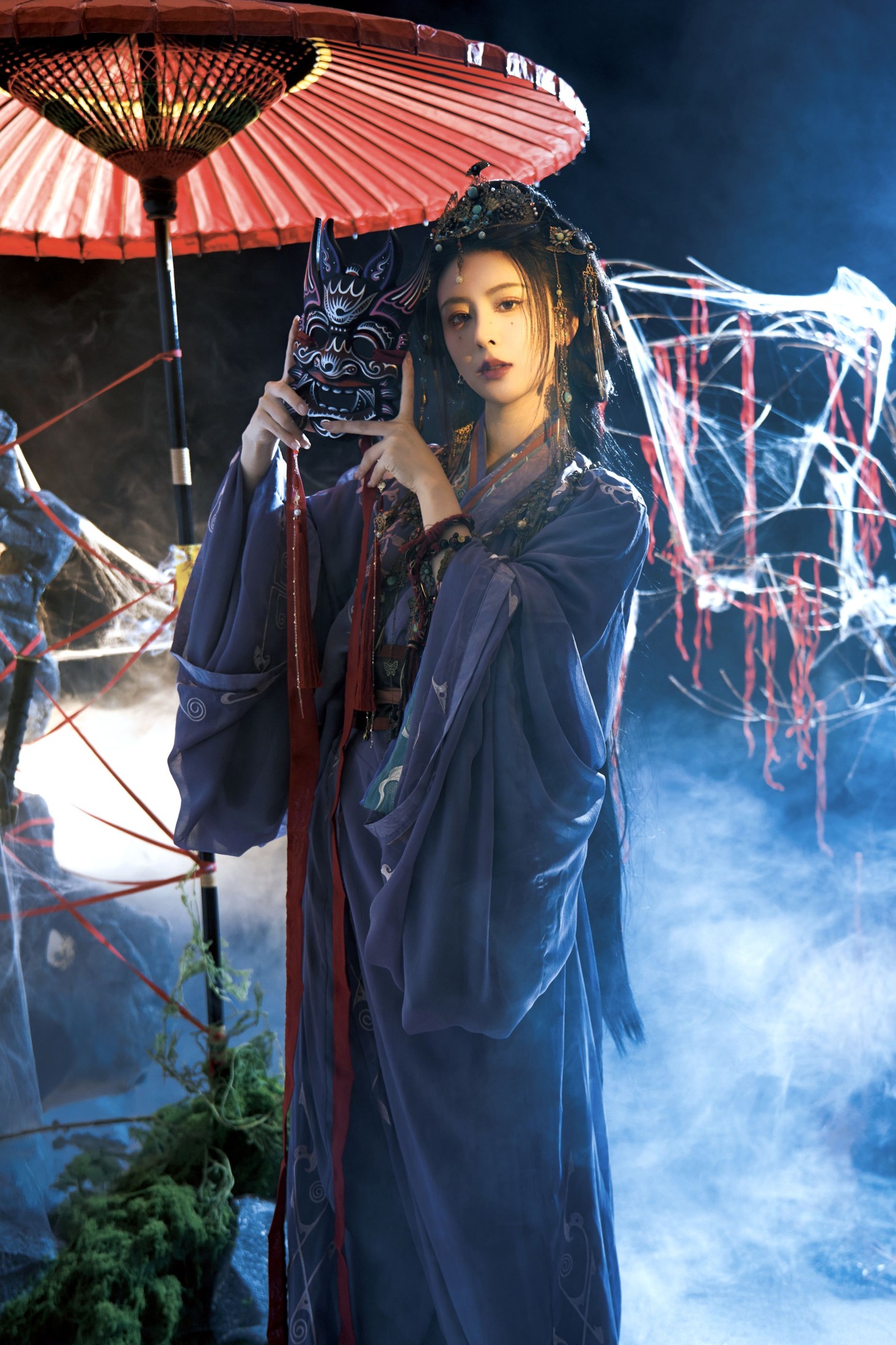 图片[2]-言欢不喝酒 – 《傩舞起，百灾消》[13P]-COS写真在线网