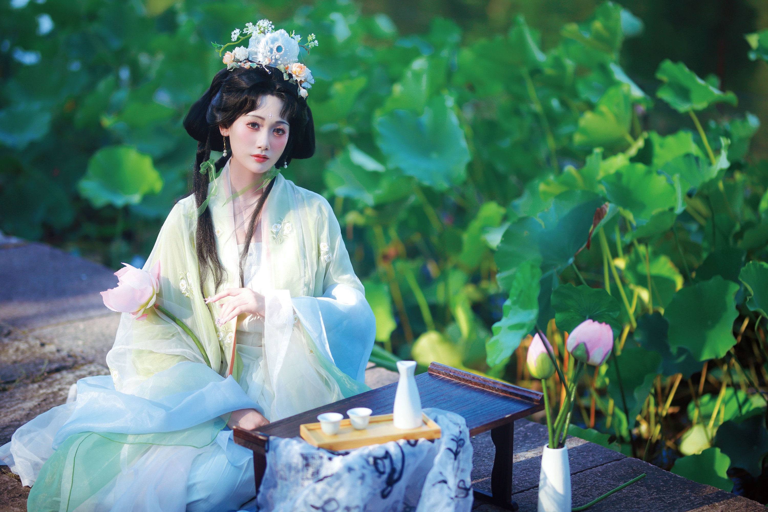 图片[4]-一只大大大李子 – 《荷塘月色》[17P]-COS写真在线网