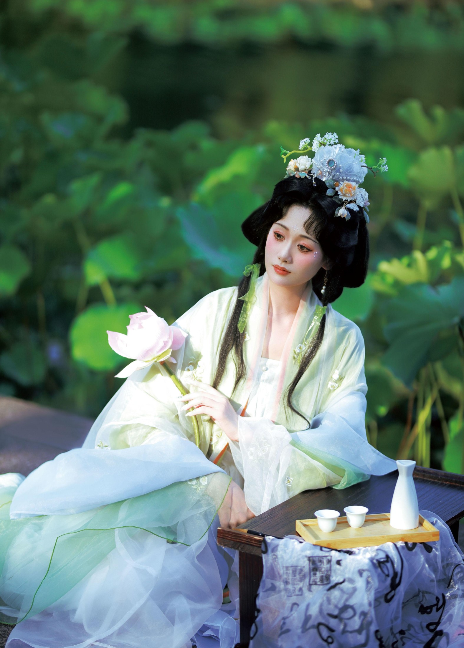 图片[2]-一只大大大李子 – 《荷塘月色》[17P]-COS写真在线网