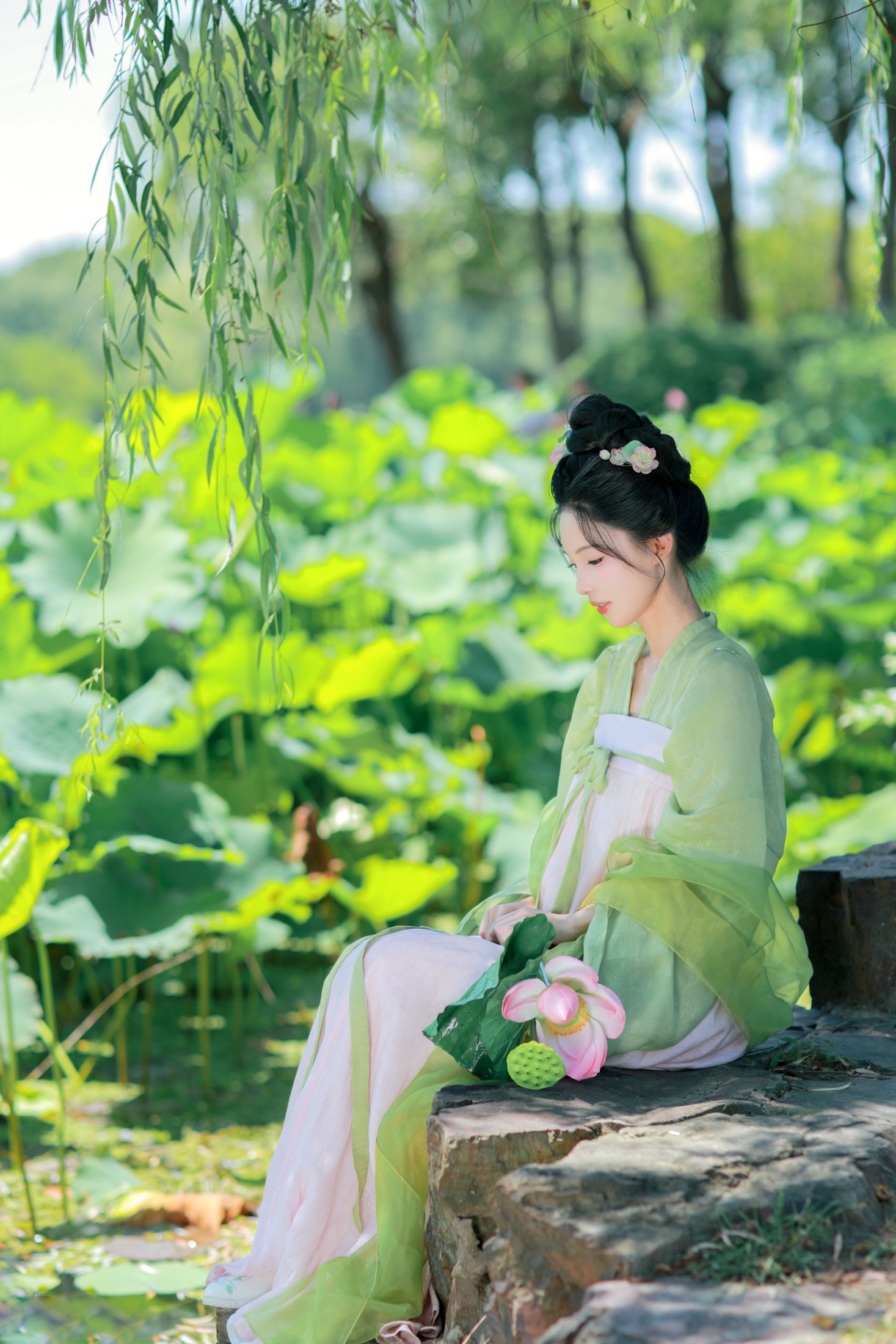 图片[6]-二氧化棠 – 《绿荫浓，夏日长》[13P]-COS写真在线网