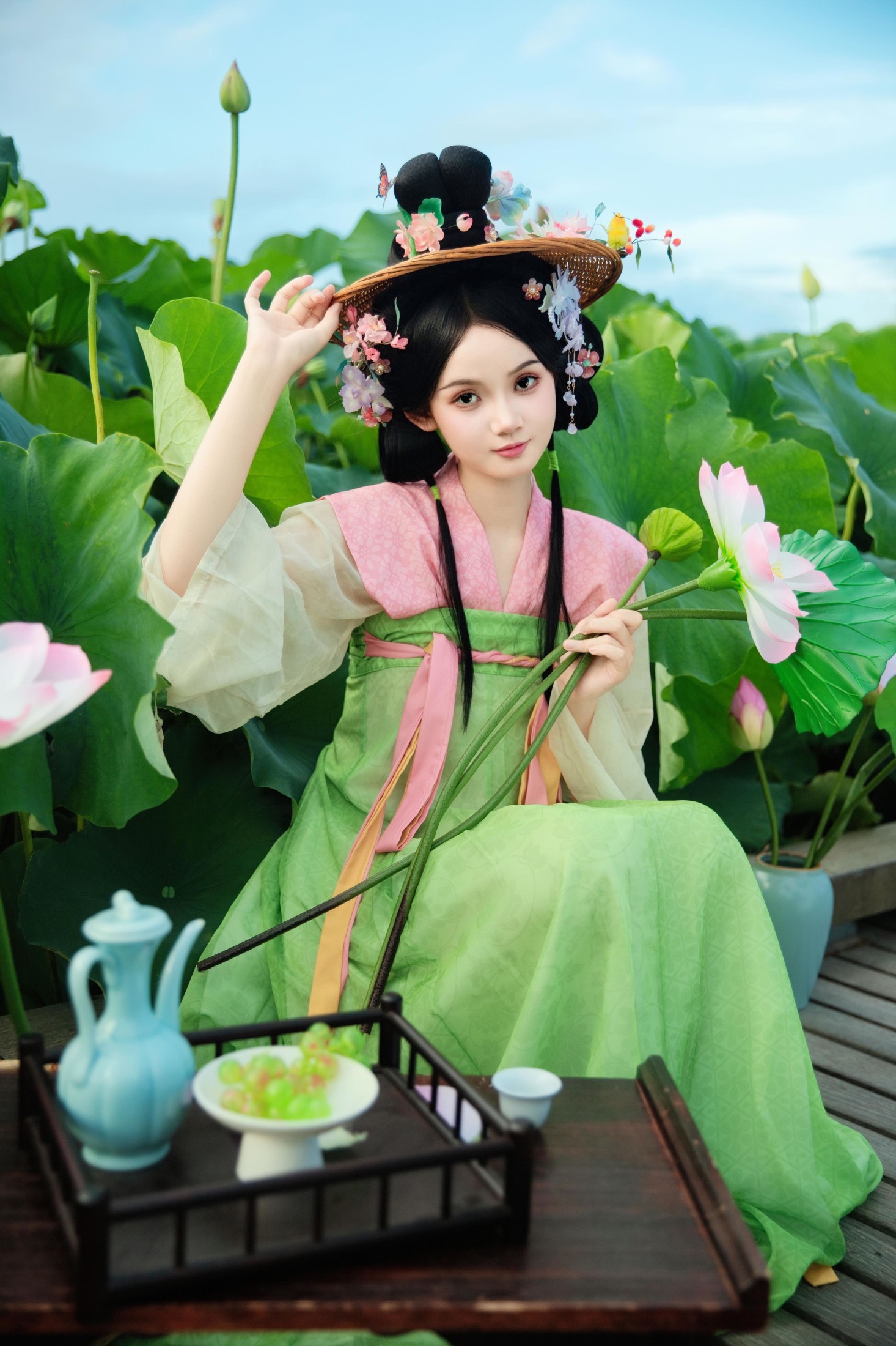 图片[6]-qbyb – 《采莲》[15P]-COS写真在线网