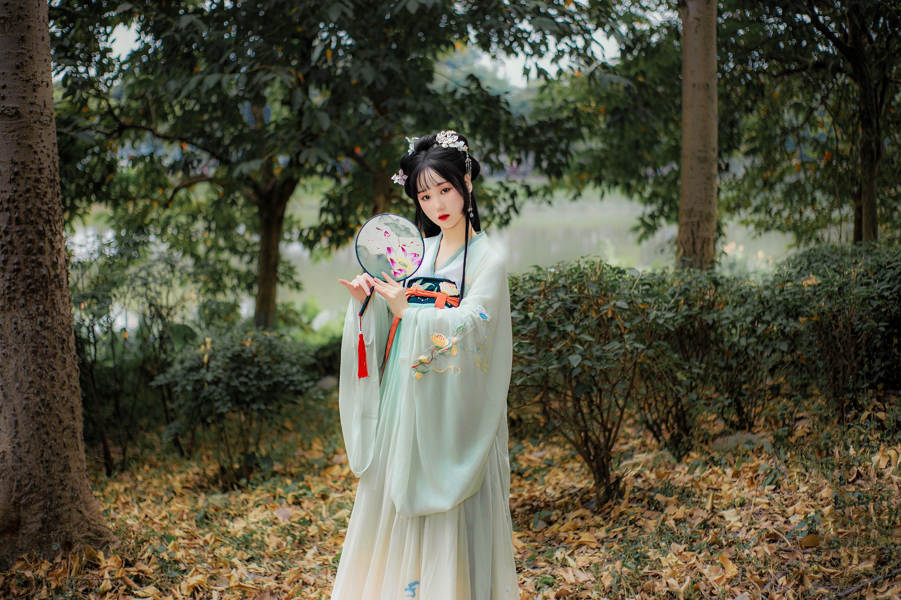 图片[3]-野樱 – 《晓青衫》[15P]-COS写真在线网