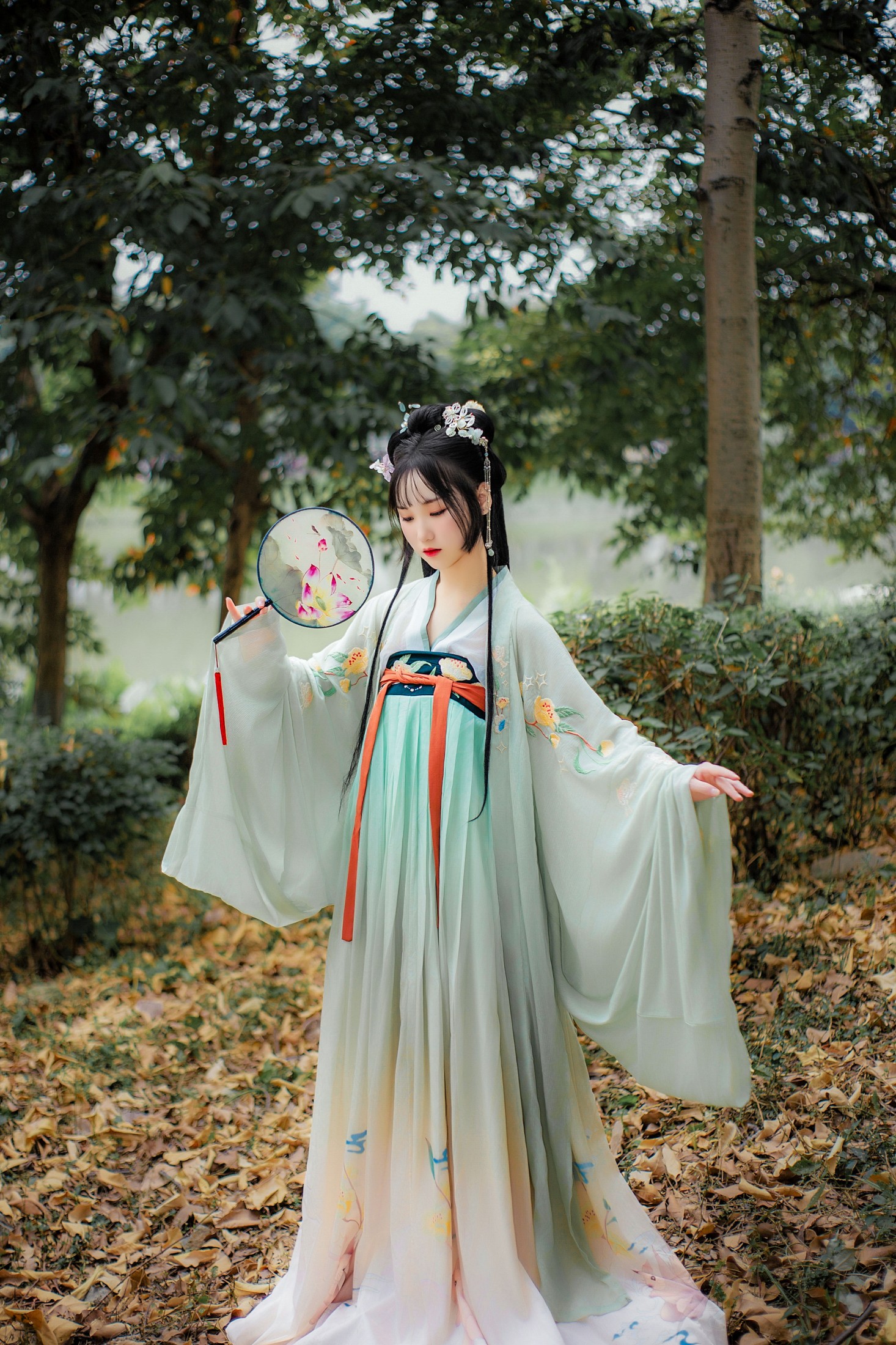 图片[4]-野樱 – 《晓青衫》[15P]-COS写真在线网