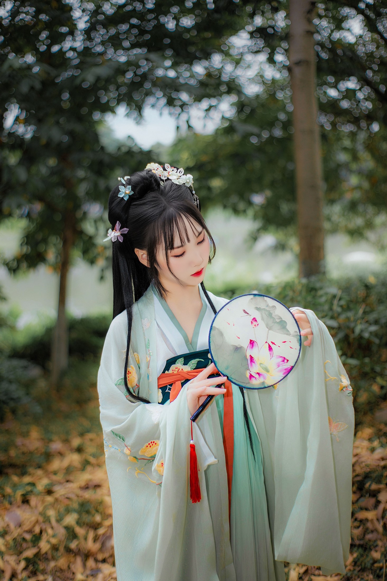 图片[5]-野樱 – 《晓青衫》[15P]-COS写真在线网