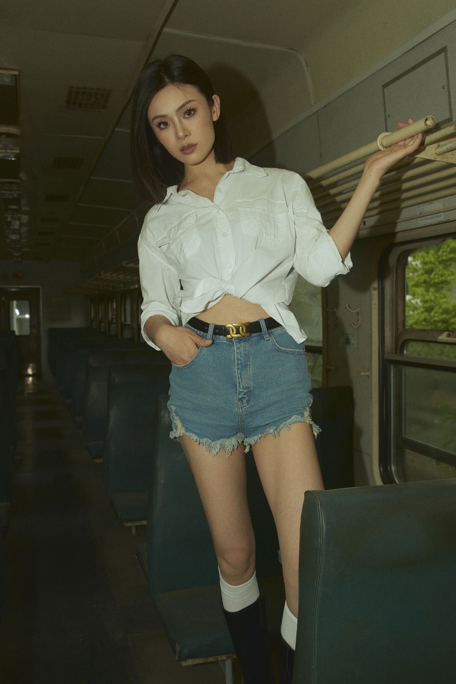 图片[3]-葉子 – 《Train》[18P]-COS写真在线网