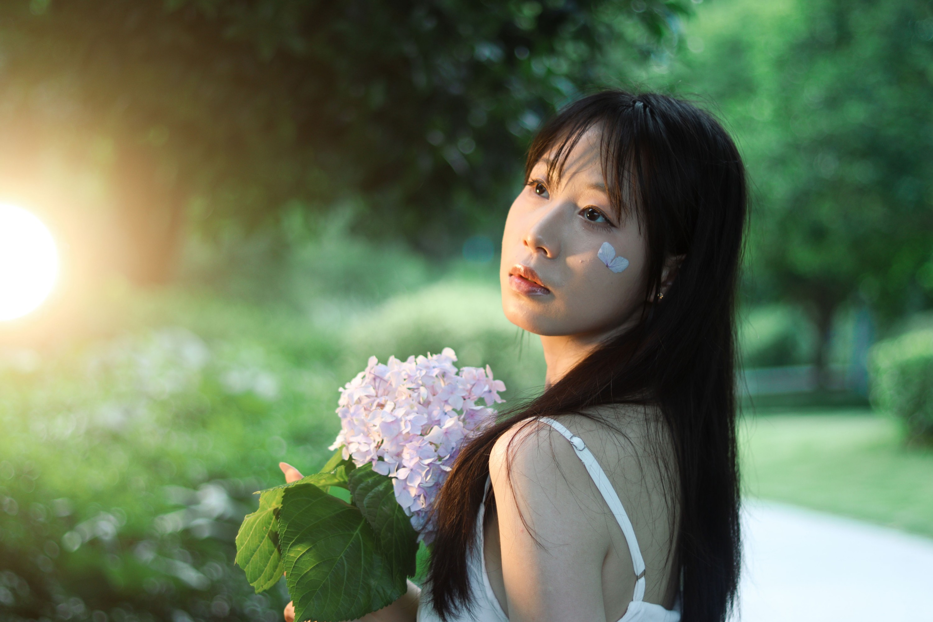 图片[6]-桃一 – 《雨中绣球》[17P]-COS写真在线网