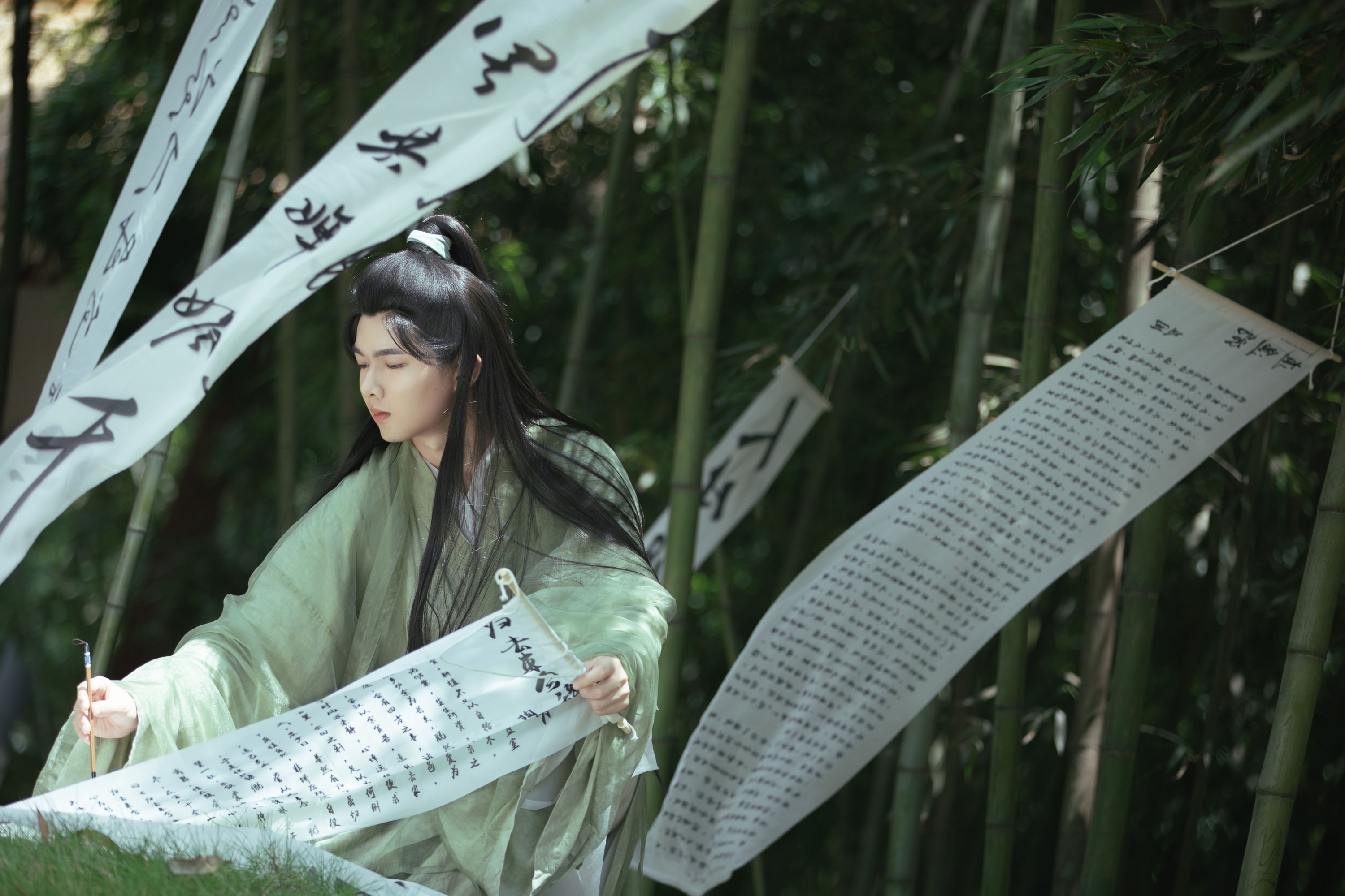 图片[5]-白云苍狗狗狗狗 – 《醉卧听竹》[29P]-COS写真在线网