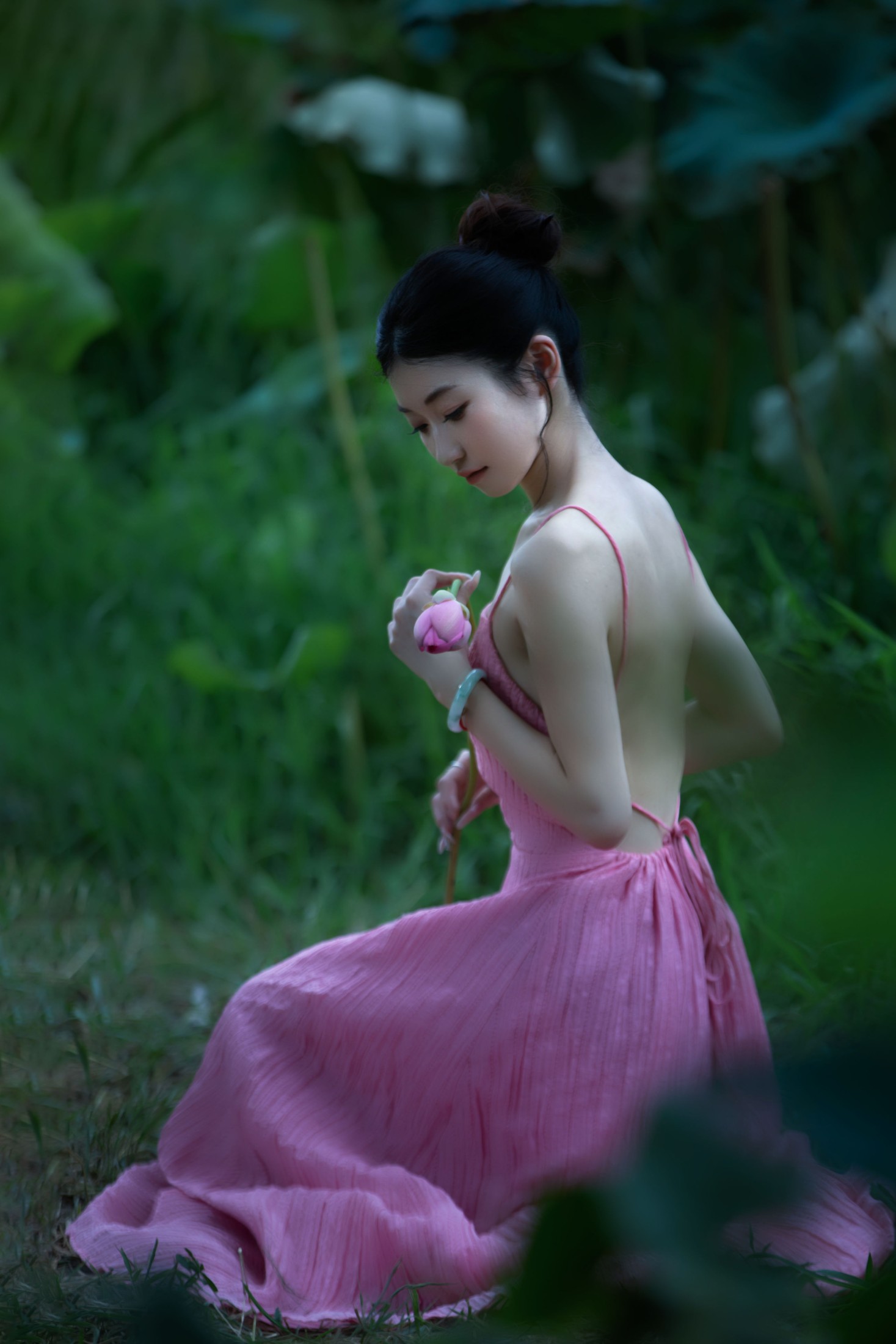 图片[5]-牛排小王子 – 《荷花与少女》[15P]-COS写真在线网
