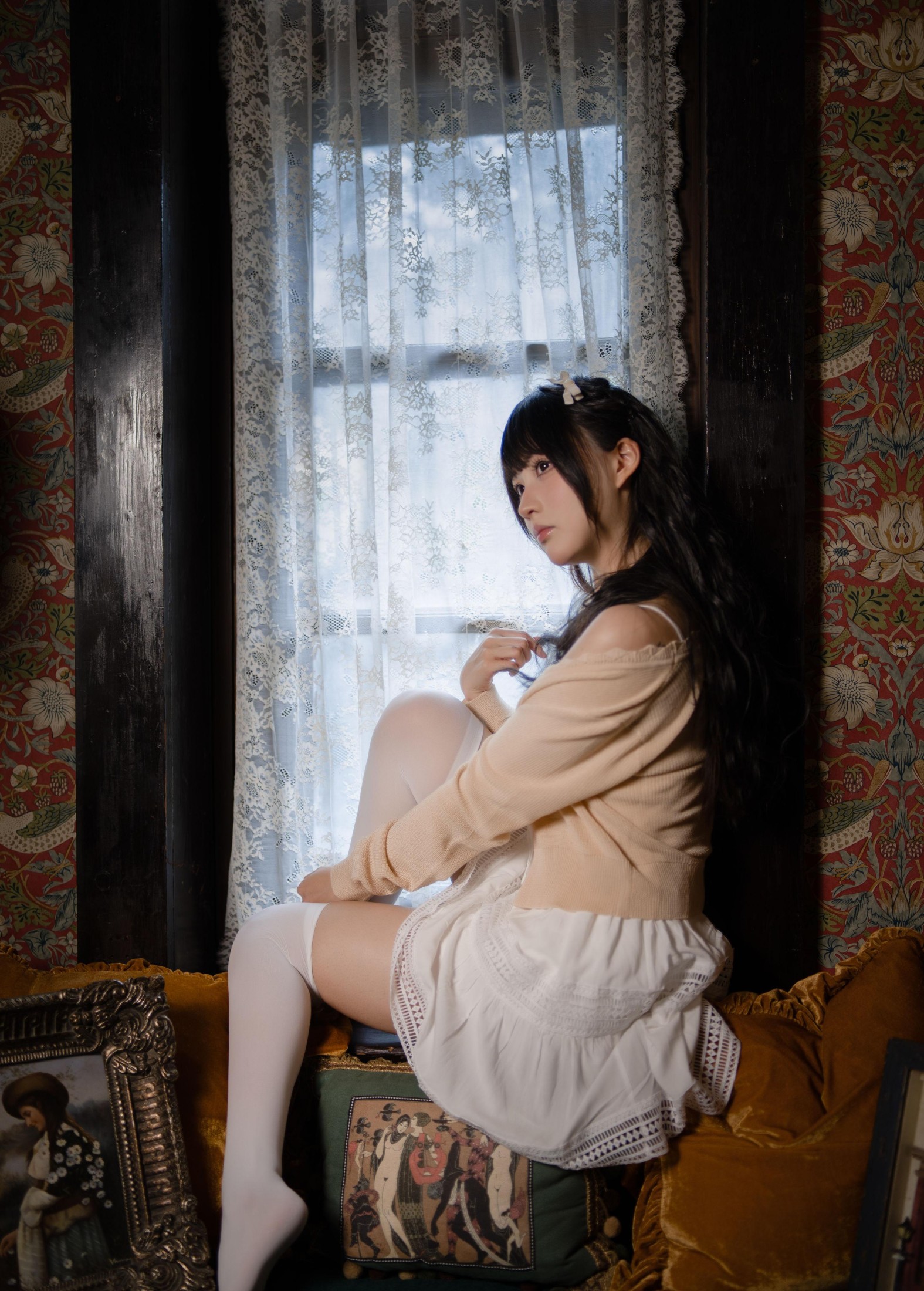 图片[2]-陌陌 – 《古宅情绪》[23P]-COS写真在线网