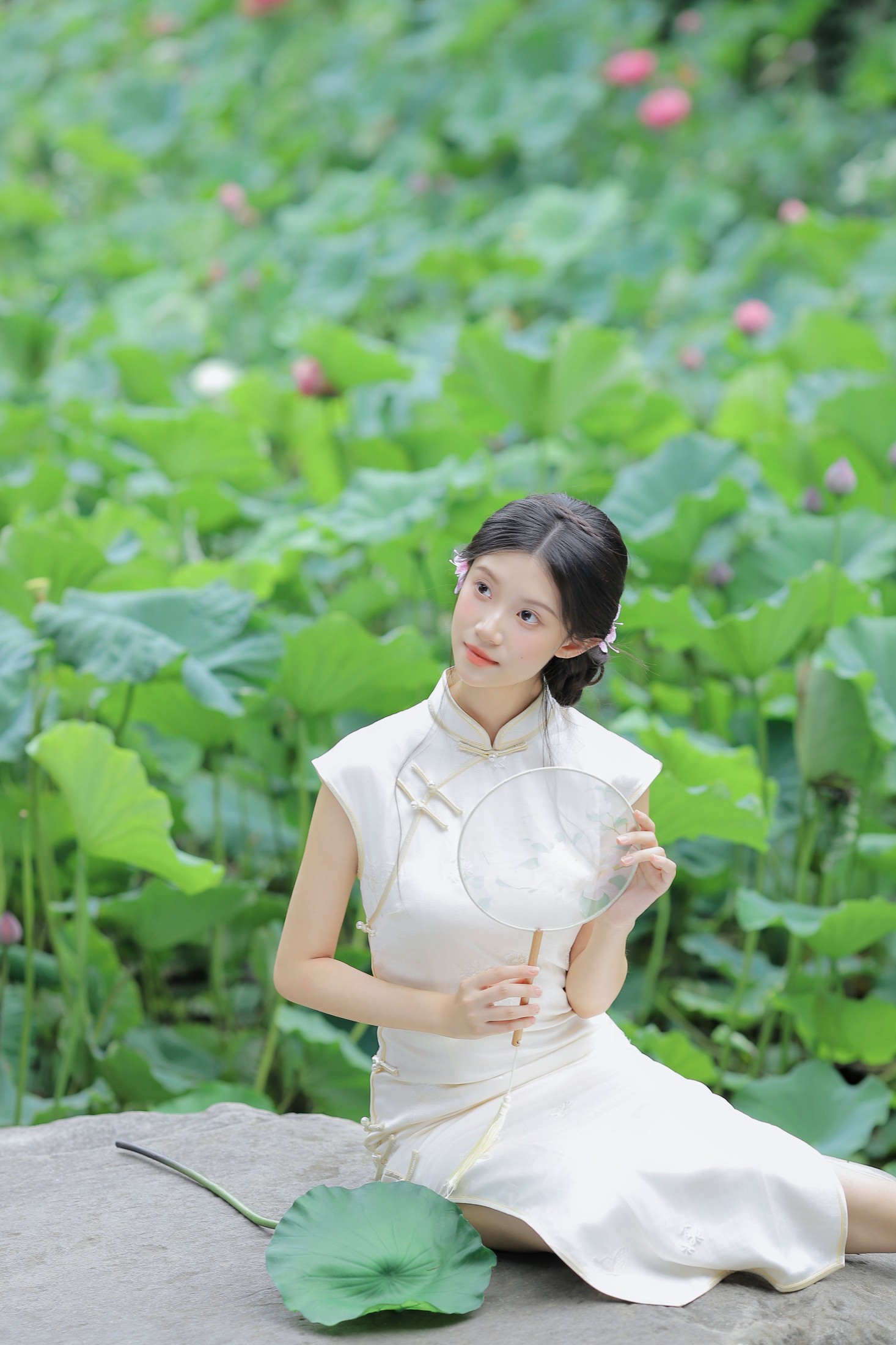 图片[4]-一口烧麦 – 《她似是一朵盈盈的芙蕖》[37P]-COS写真在线网