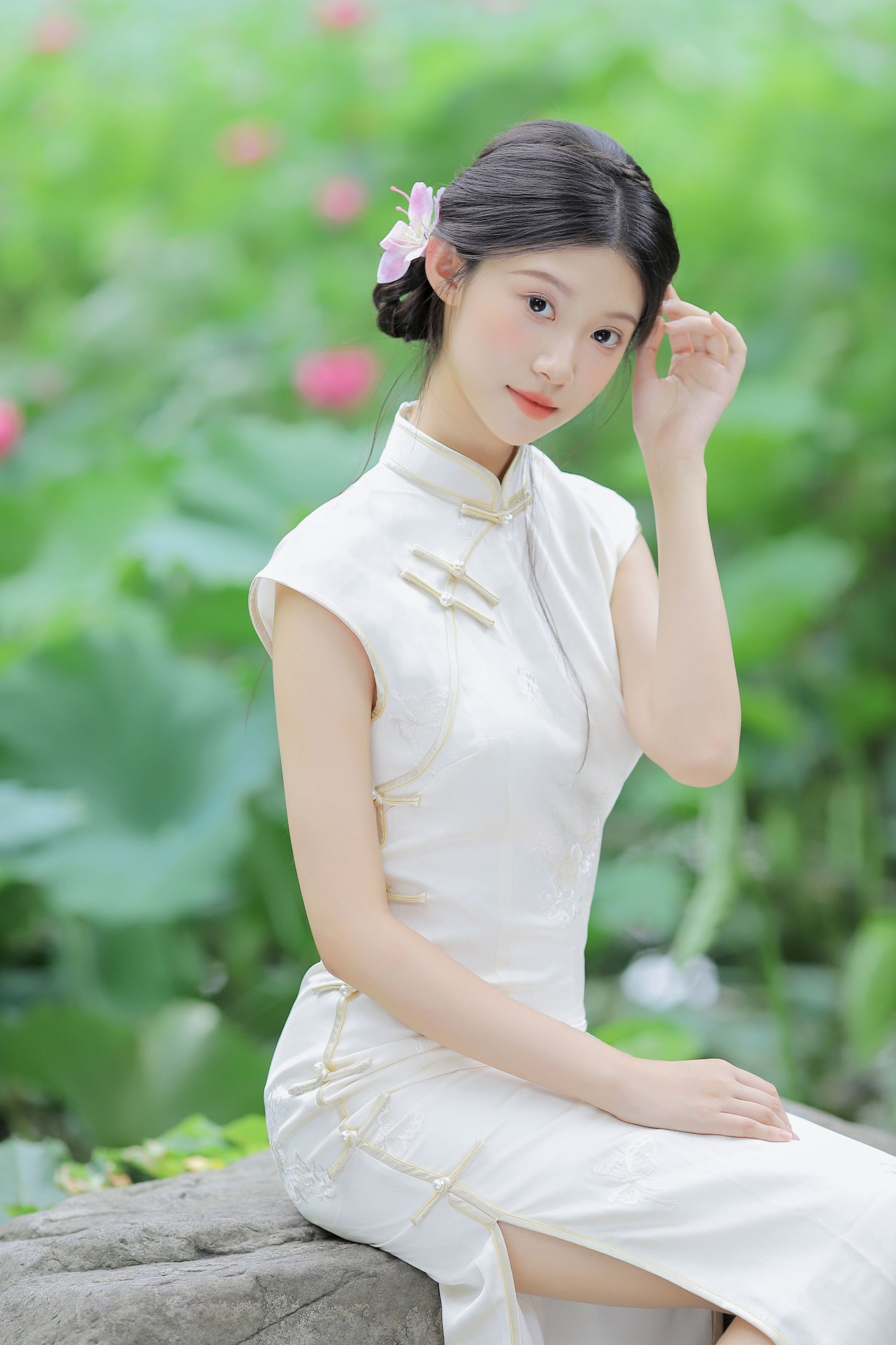 图片[3]-一口烧麦 – 《她似是一朵盈盈的芙蕖》[37P]-COS写真在线网