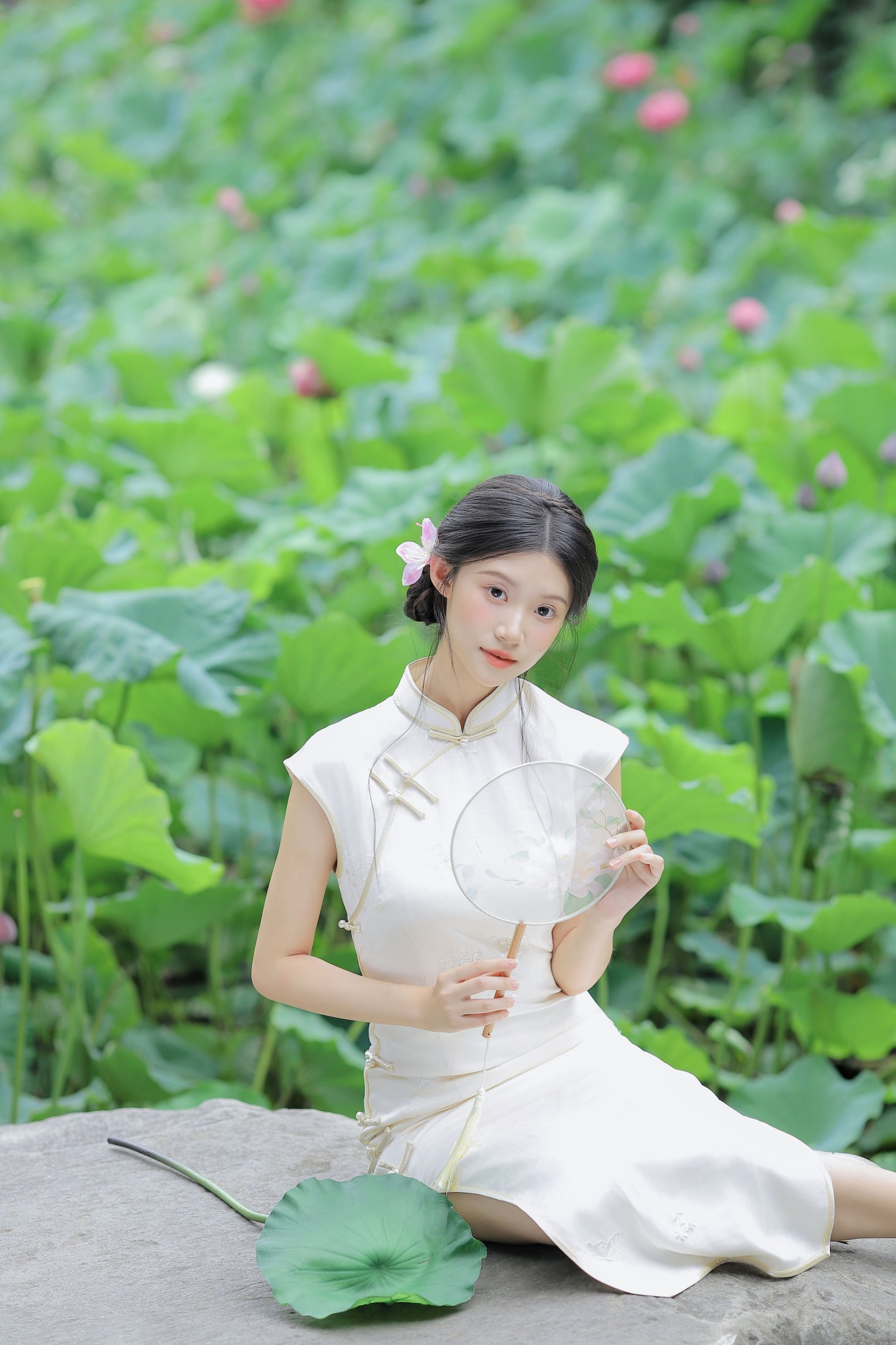 图片[5]-一口烧麦 – 《她似是一朵盈盈的芙蕖》[37P]-COS写真在线网