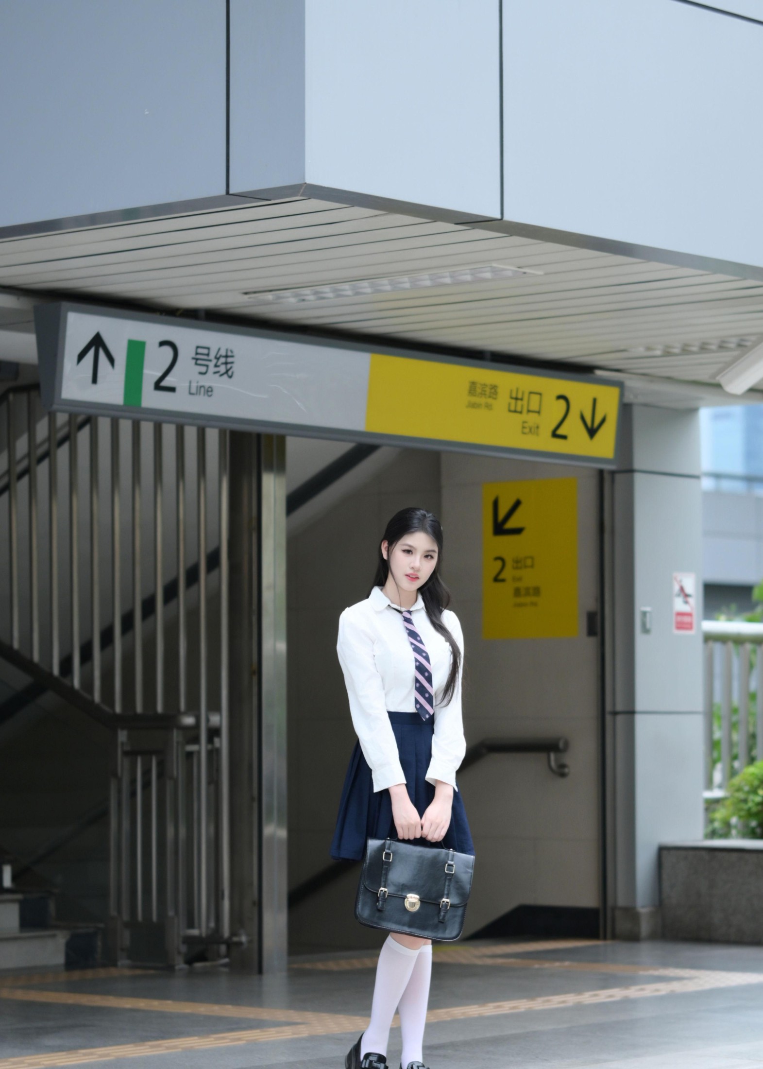 图片[2]-荔枝 – 《日系轻轨站》[17P]-COS写真在线网