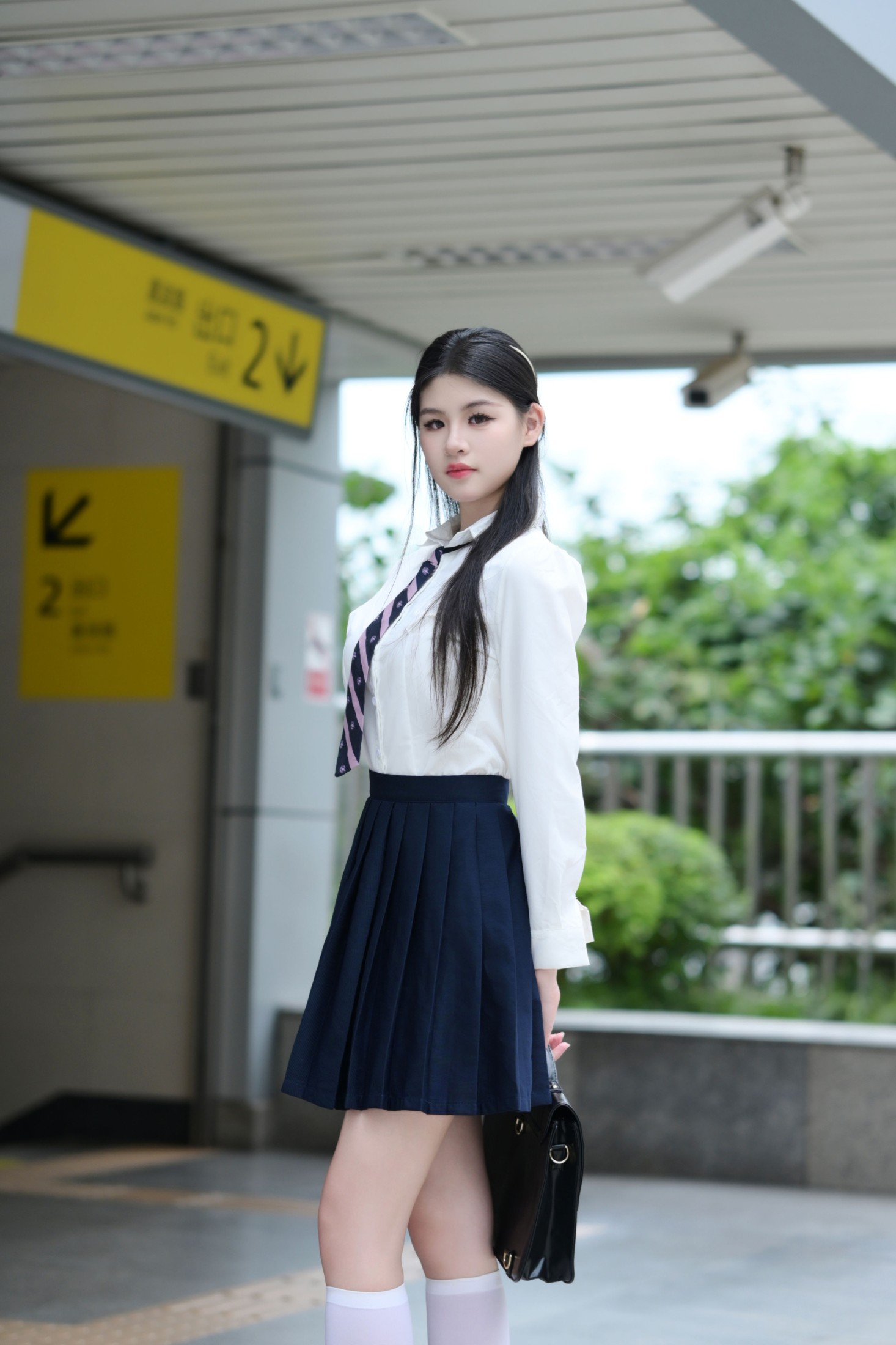 图片[4]-荔枝 – 《日系轻轨站》[17P]-COS写真在线网