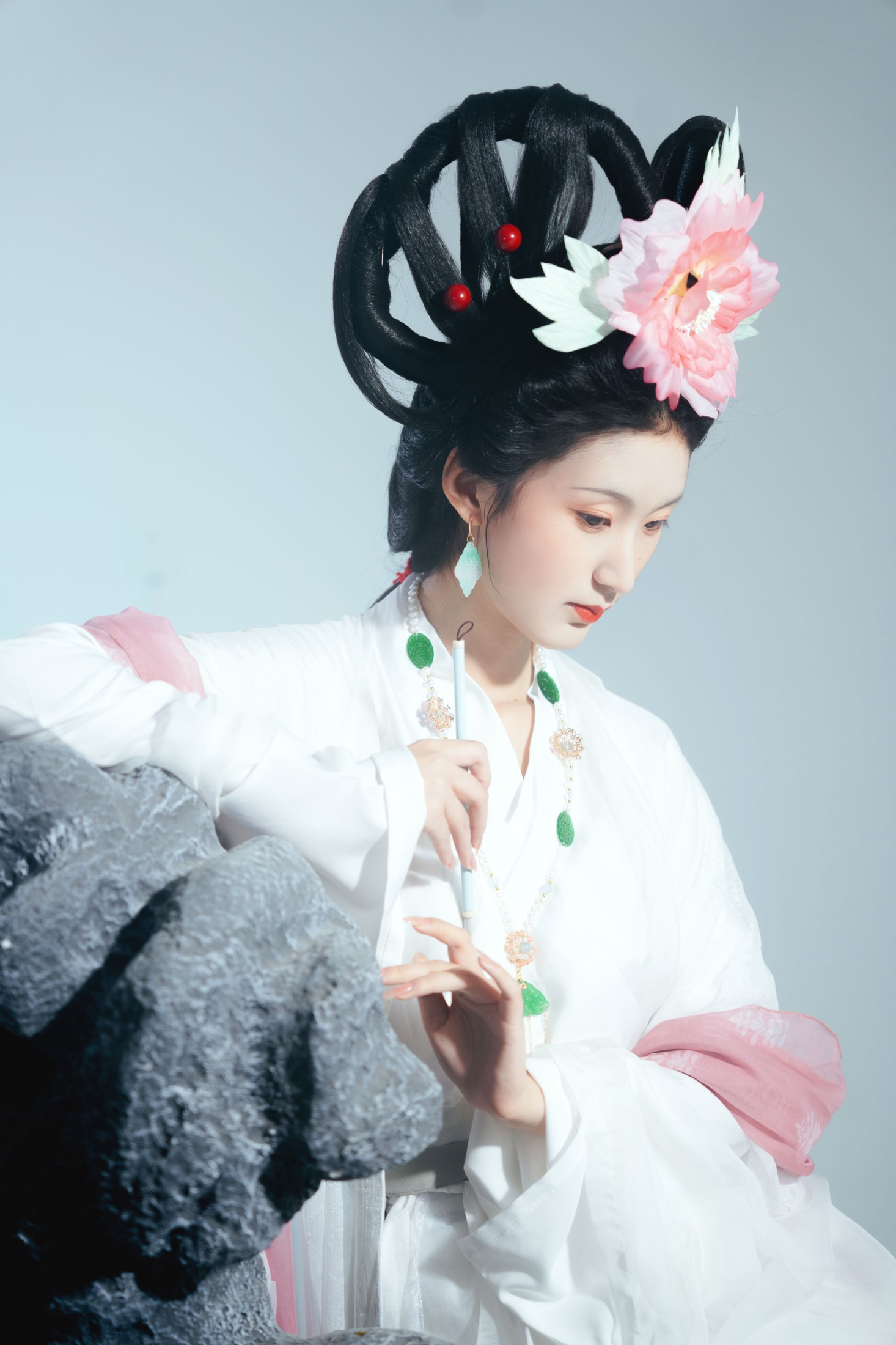 图片[5]-荷里寒 – 《瓷人仿妆 • 思凡》[13P]-COS写真在线网