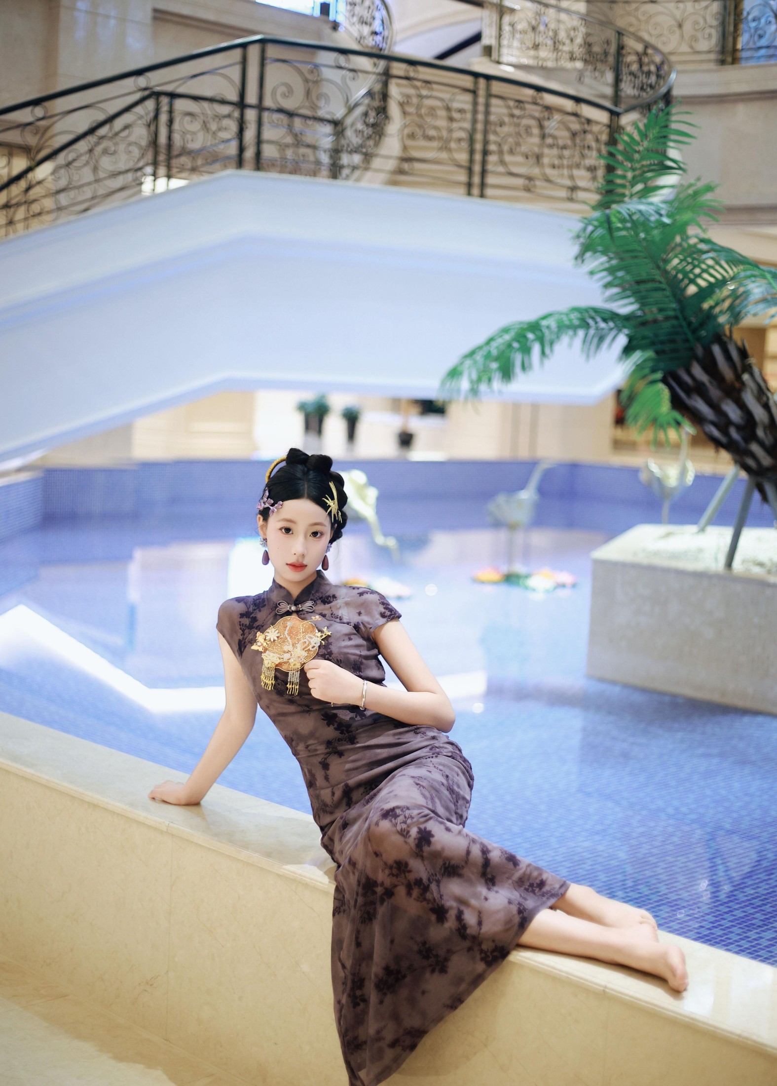 图片[2]-小u – 《一抹紫色韵味》[26P]-COS写真在线网