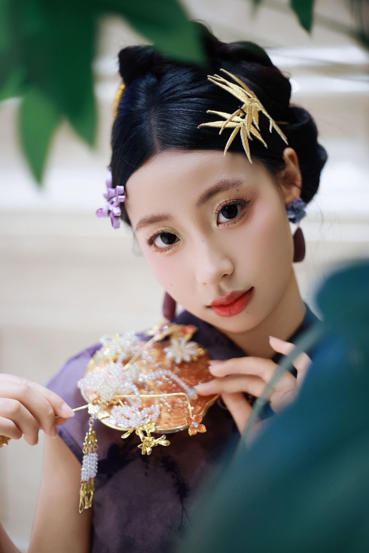 图片[3]-小u – 《一抹紫色韵味》[26P]-COS写真在线网
