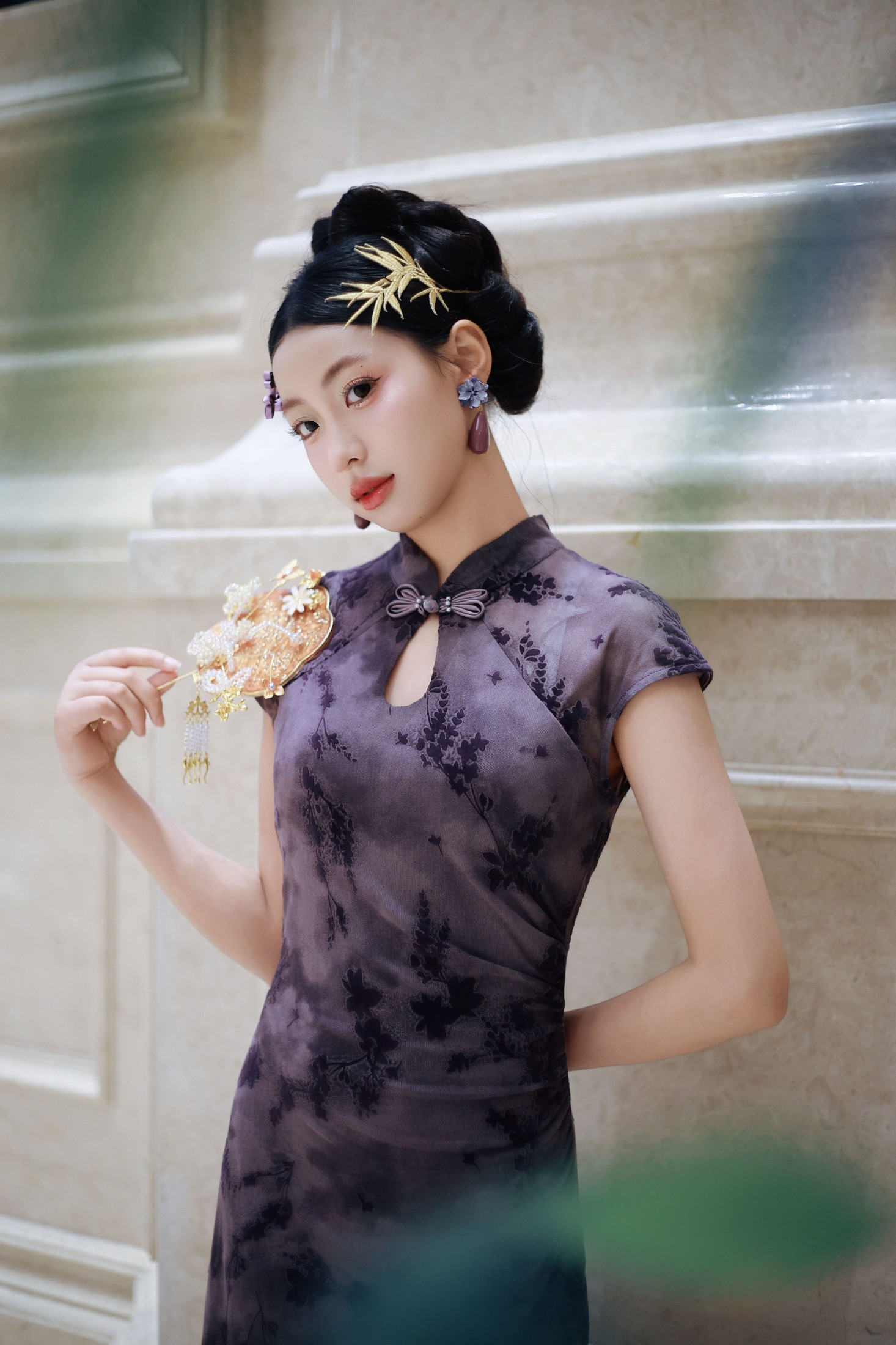 图片[4]-小u – 《一抹紫色韵味》[26P]-COS写真在线网