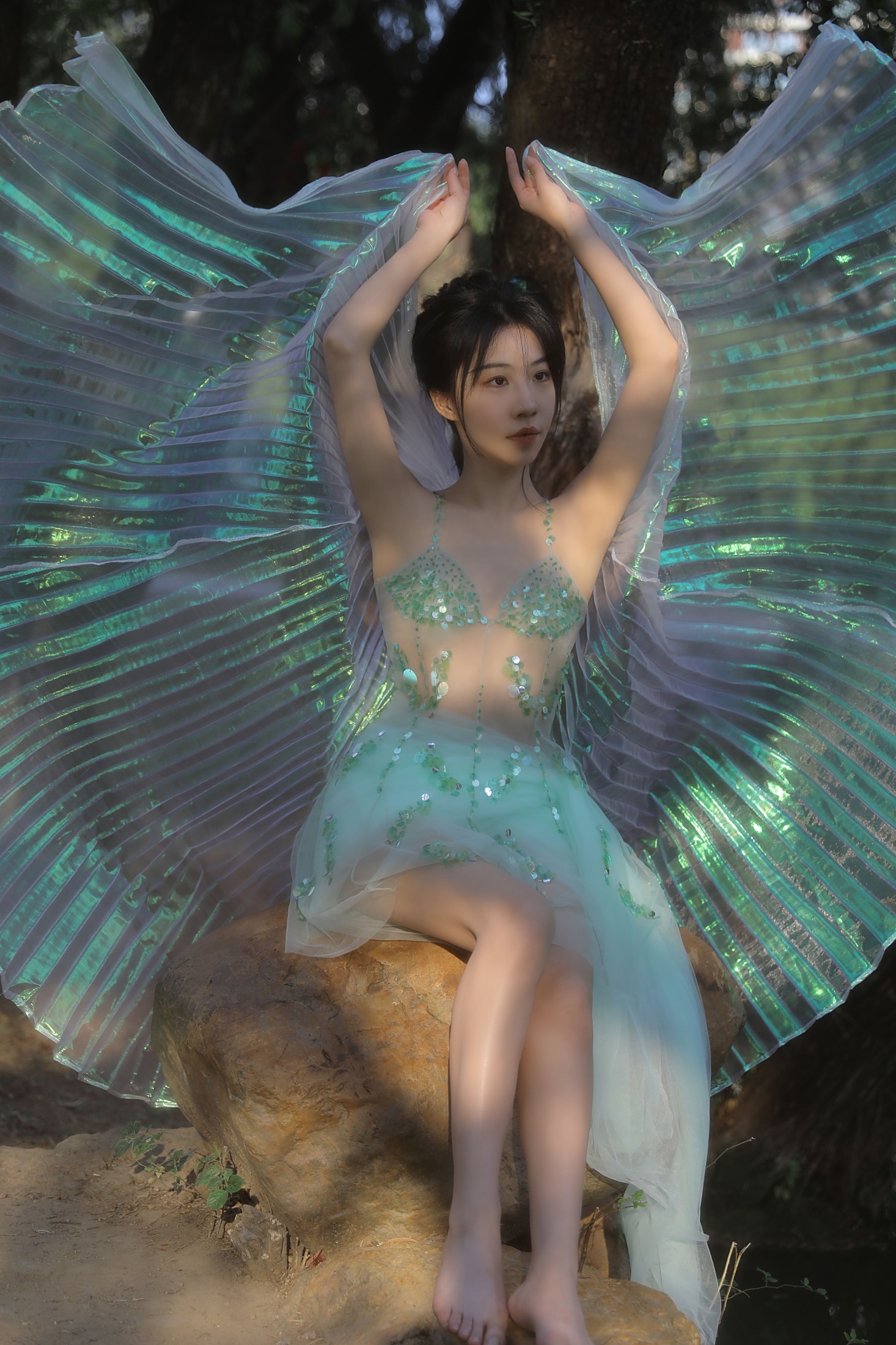 图片[4]-Wendy园子模特 – 《水仙》[17P]-COS写真在线网