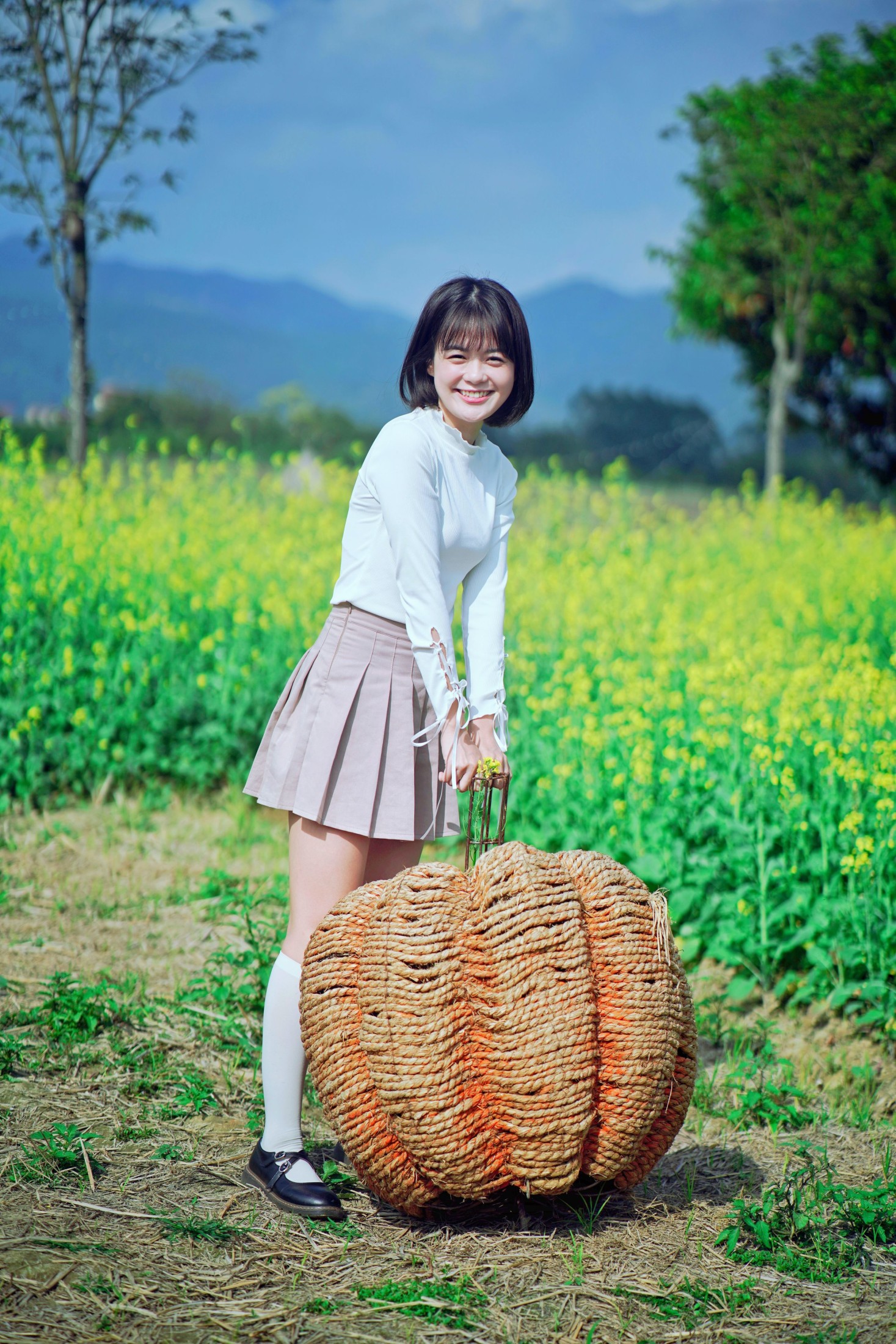 图片[5]-晓颖葵子 – 《春日花田元气少女》[21P]-COS写真在线网