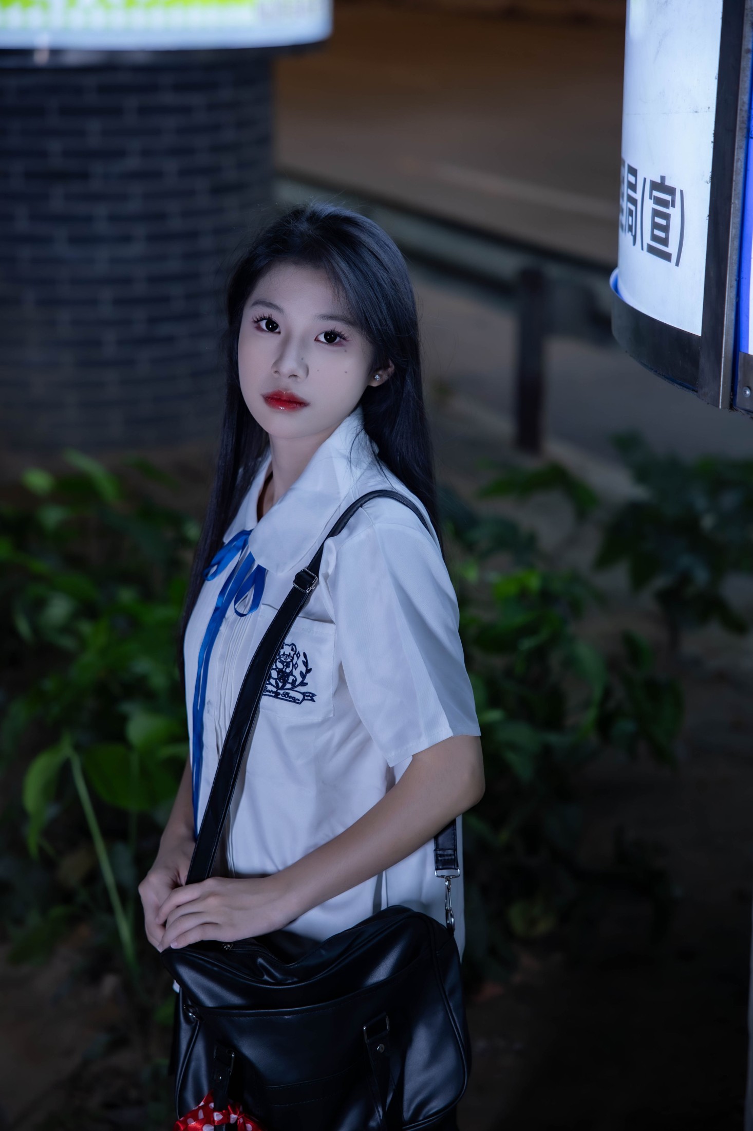 图片[3]-湉懒懒. – 《夜晚清冷感》[14P]-COS写真在线网