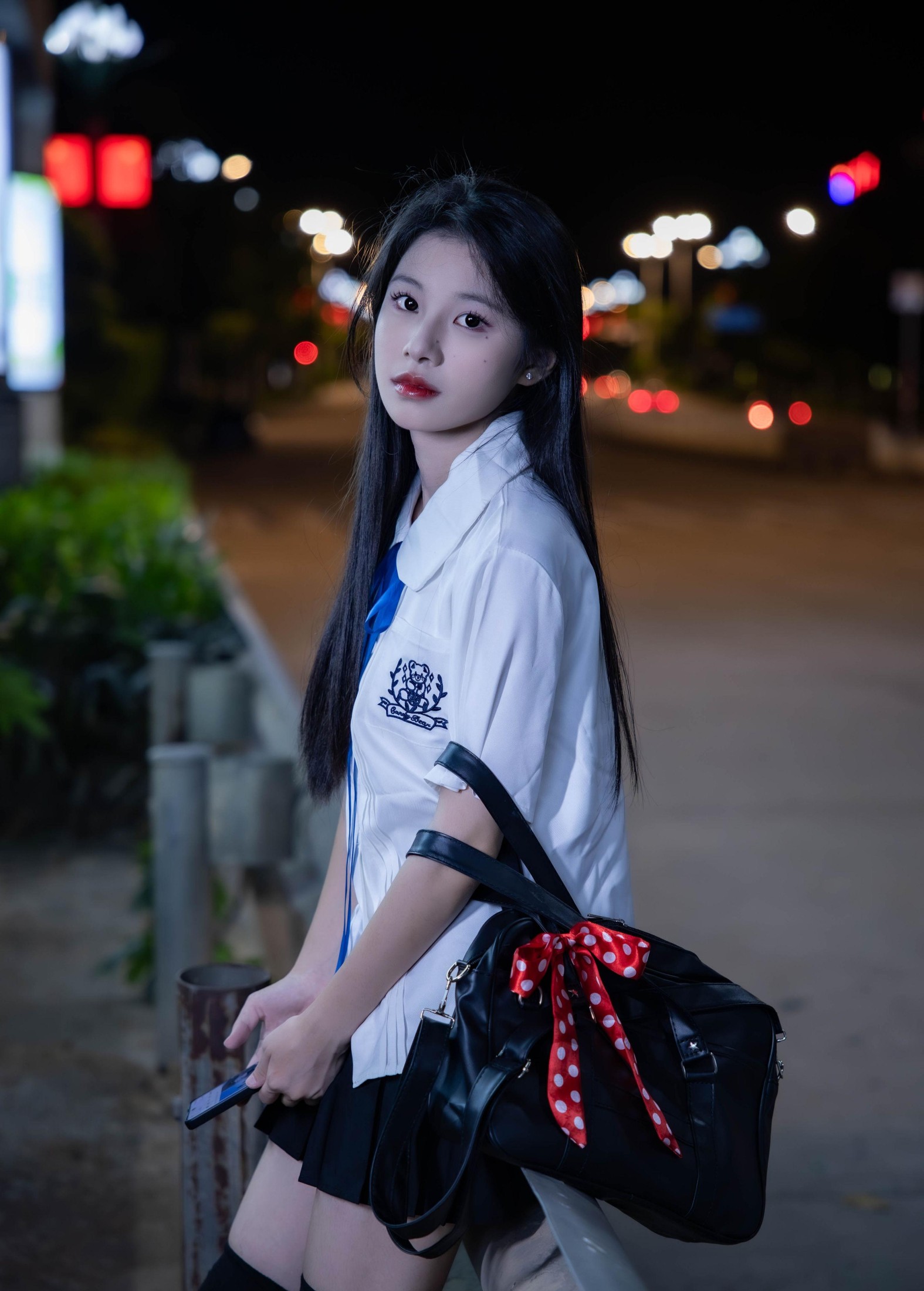 图片[2]-湉懒懒. – 《夜晚清冷感》[14P]-COS写真在线网
