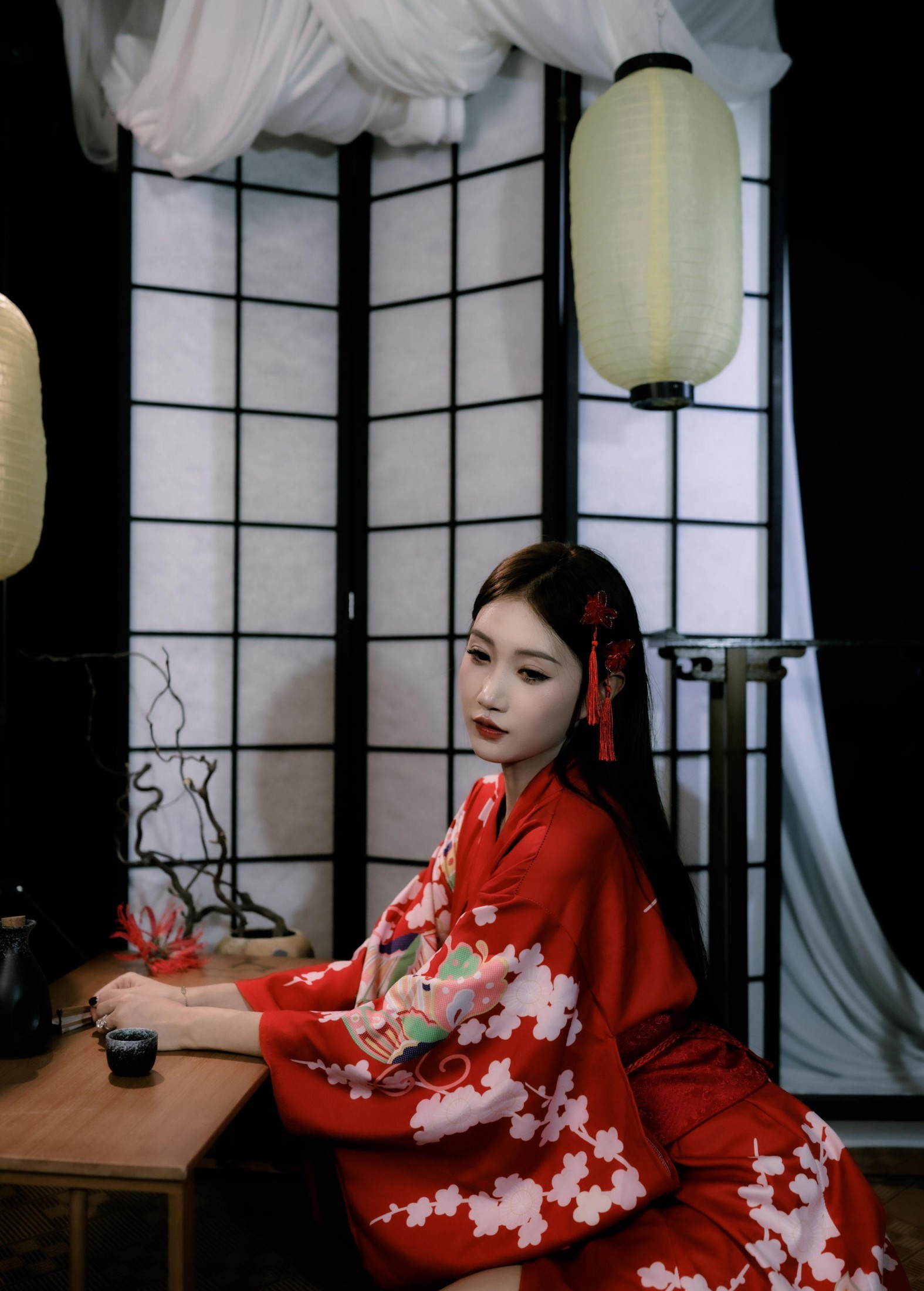 图片[2]-小甜 – 《绯色一壶》[17P]-COS写真在线网