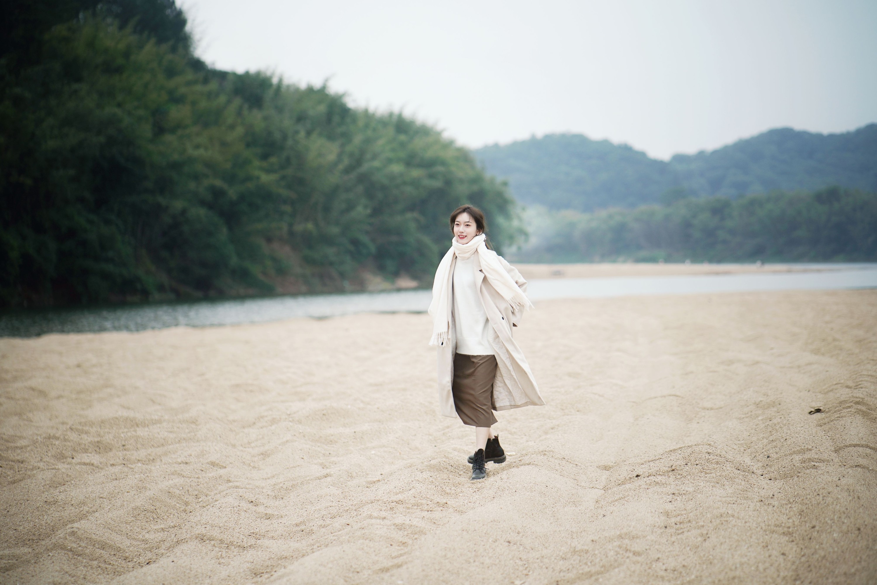 图片[4]-KK – 《湖畔芦苇荡的冬日温柔》[21P]-COS写真在线网