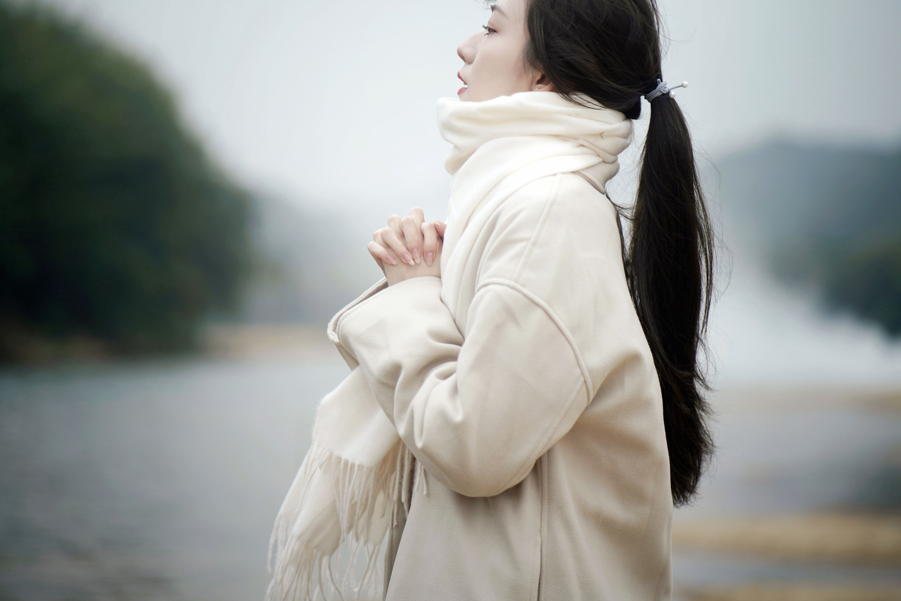 图片[5]-KK – 《湖畔芦苇荡的冬日温柔》[21P]-COS写真在线网