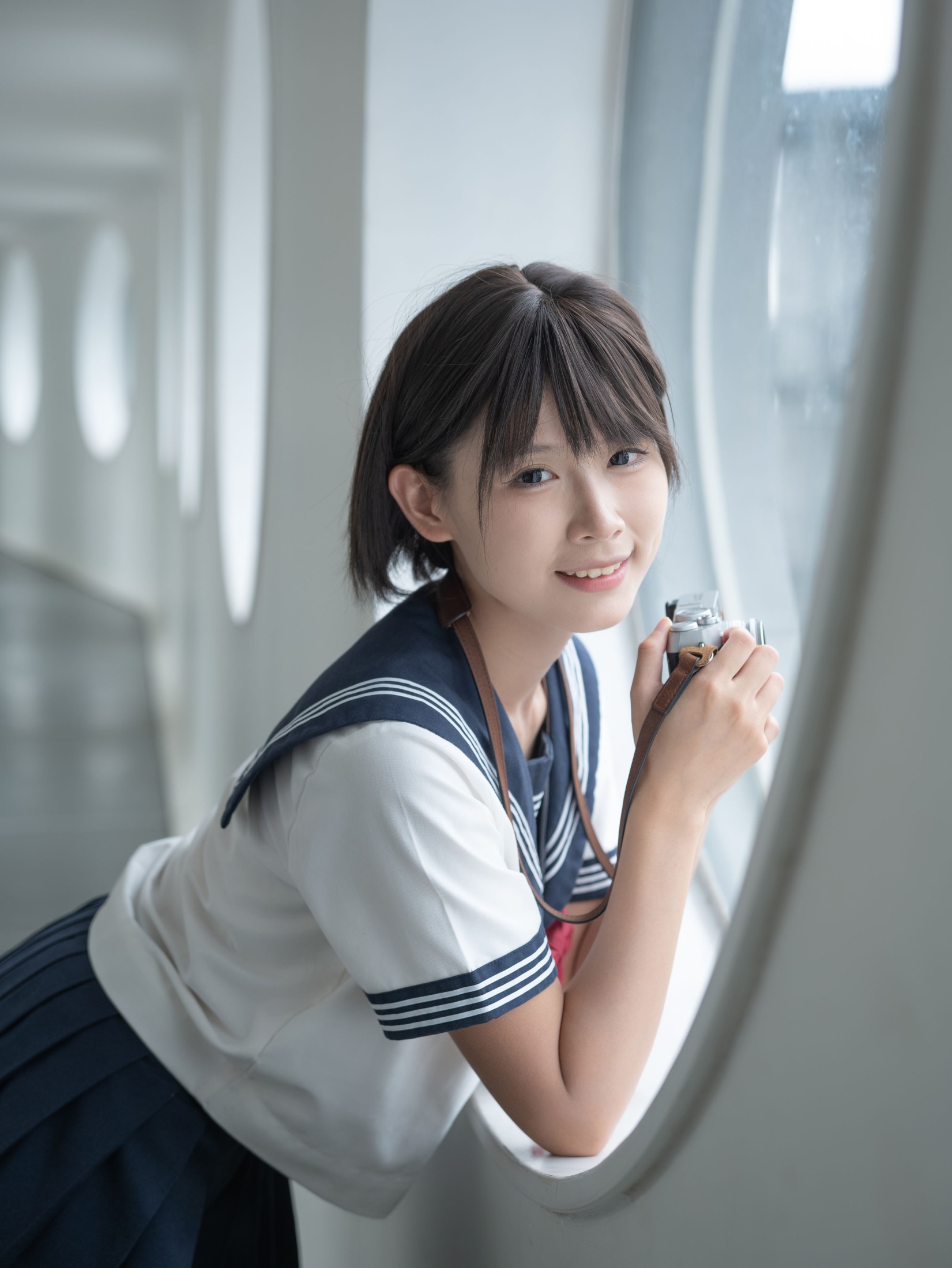 图片[4]-喜欢kimo真不错 – 《制服少女：夏天与清风的碎片》[52P]-COS写真在线网