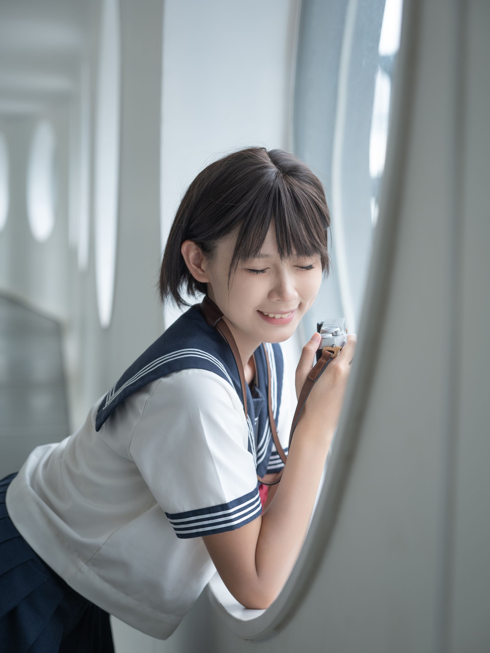 图片[5]-喜欢kimo真不错 – 《制服少女：夏天与清风的碎片》[52P]-COS写真在线网