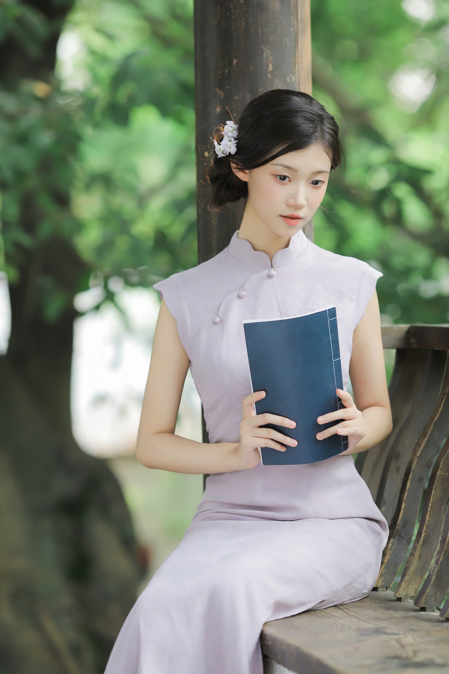 图片[4]-一口烧麦 – 《暮春烟霞》[22P]-COS写真在线网