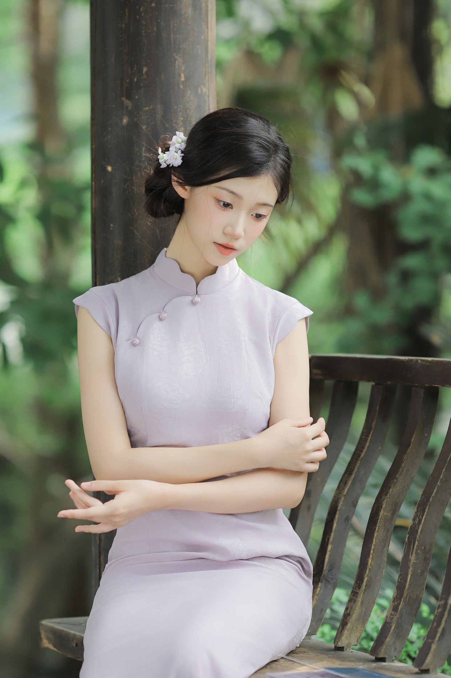 图片[5]-一口烧麦 – 《暮春烟霞》[22P]-COS写真在线网
