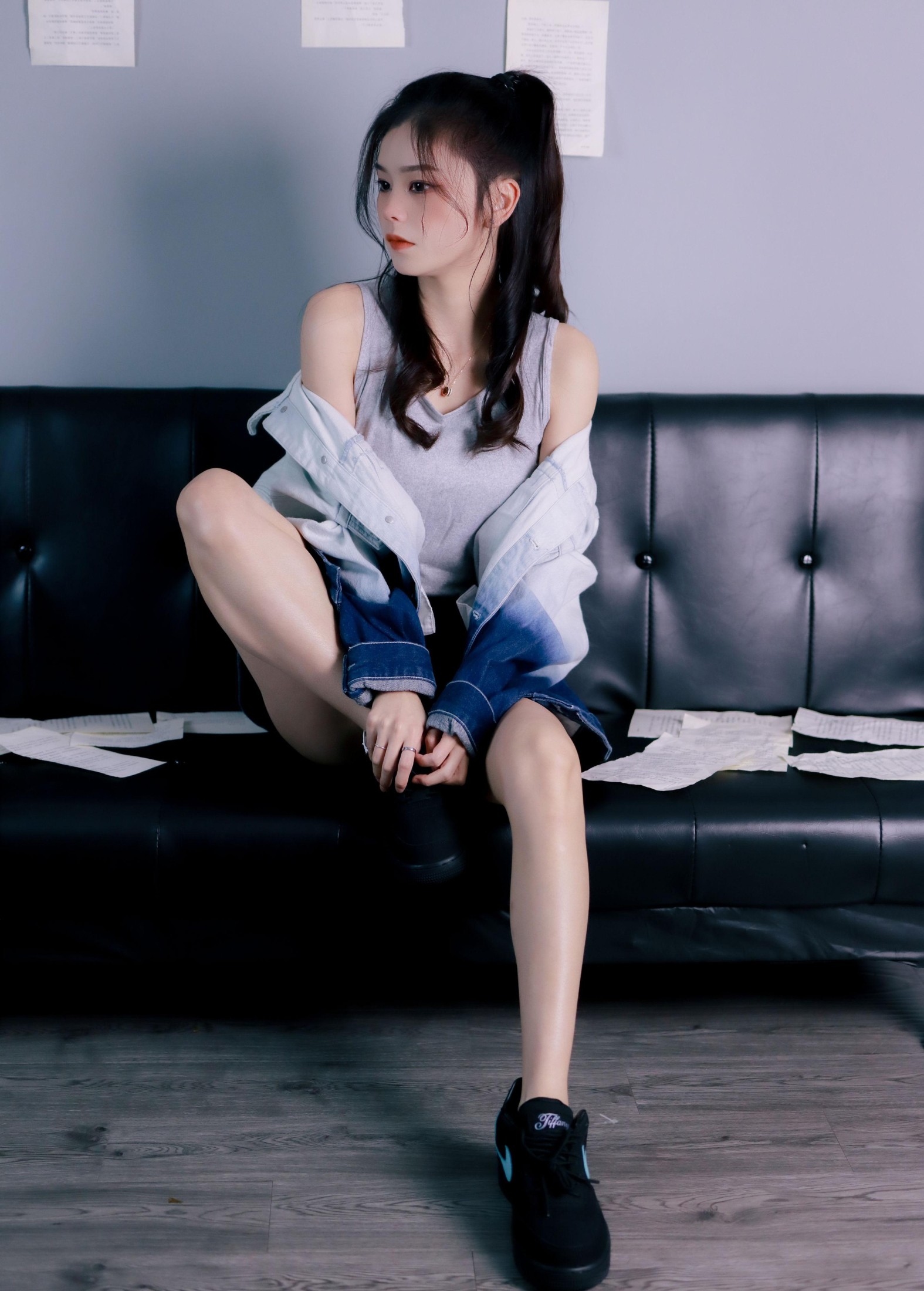 图片[2]-阿九 – 《牛仔外套》[38P]-COS写真在线网