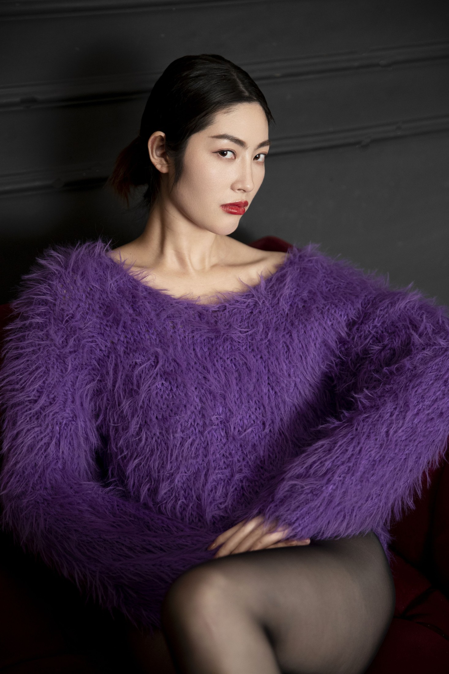 图片[2]-SUNNY – 《Puple rain》[17P]-COS写真在线网